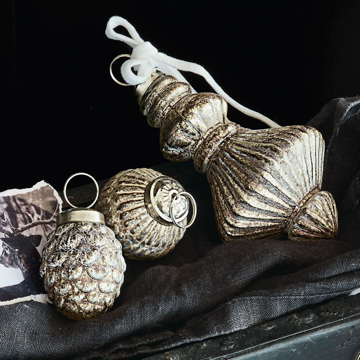Lot de 6 décorations de Noël Ménoire