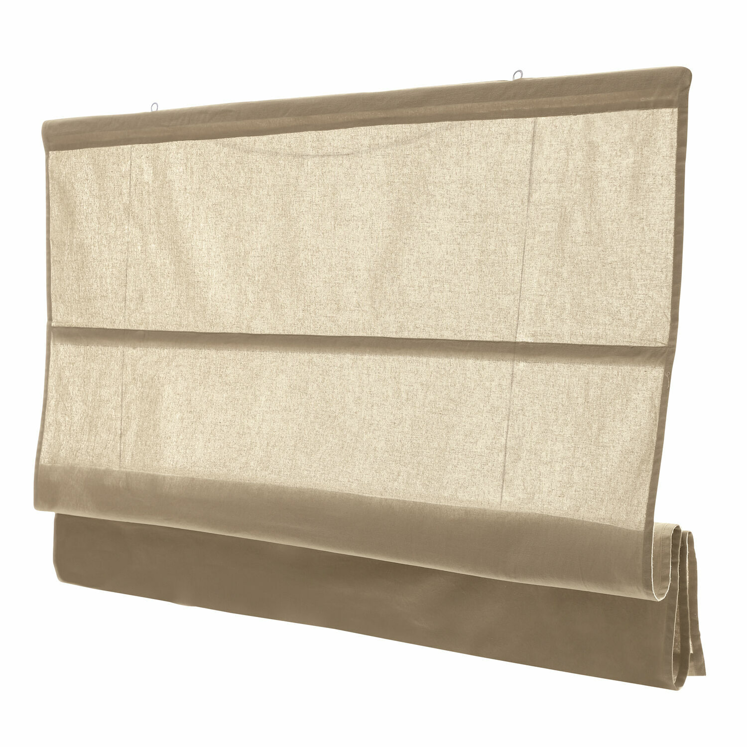 Store bateau Fides Store bateau beige en tissu, rideau décoratif pour fenêtre de salon ou chambre