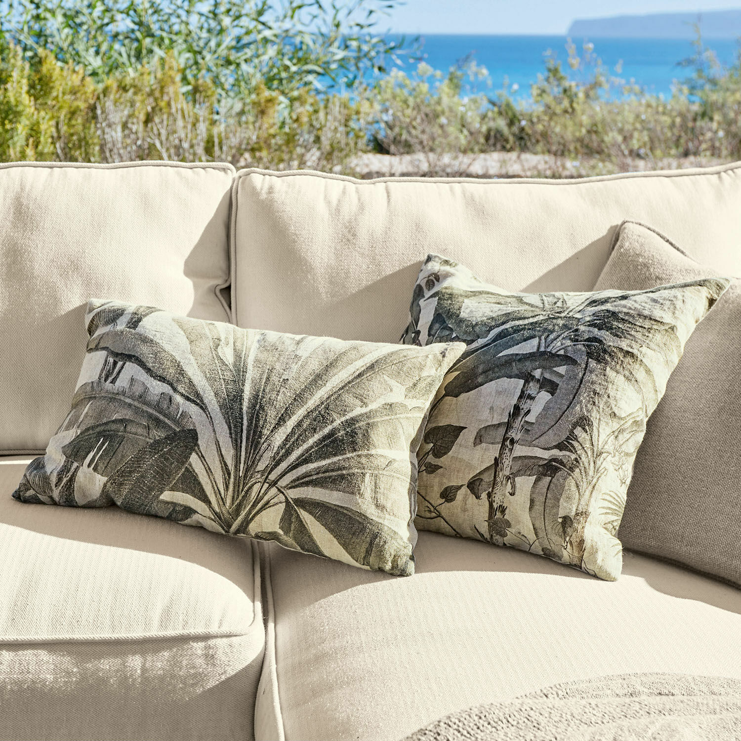 Lot de 2 housses de coussins Versoix