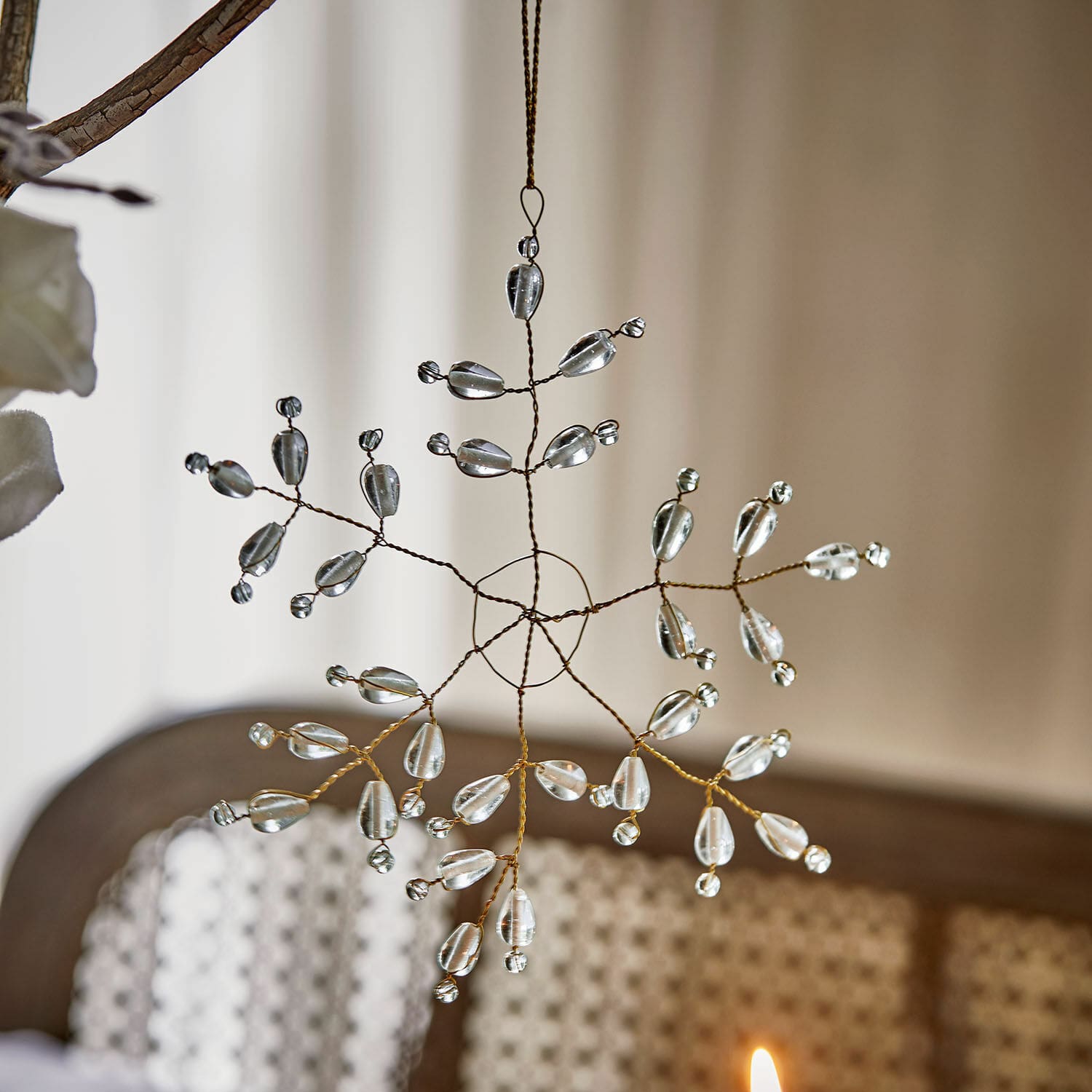 Lot de 3 décorations à suspendre Nimweth