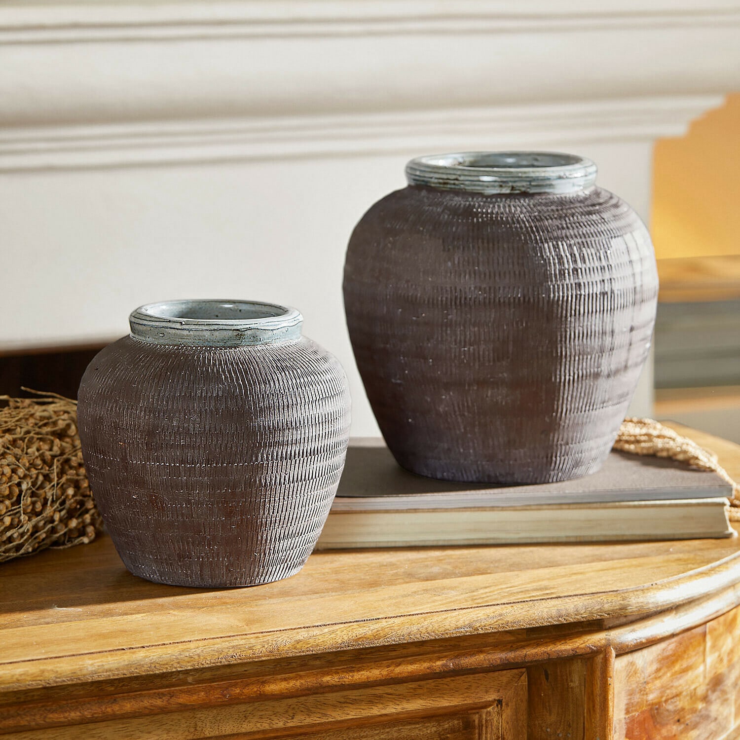 Lot de 2 vases Calverna