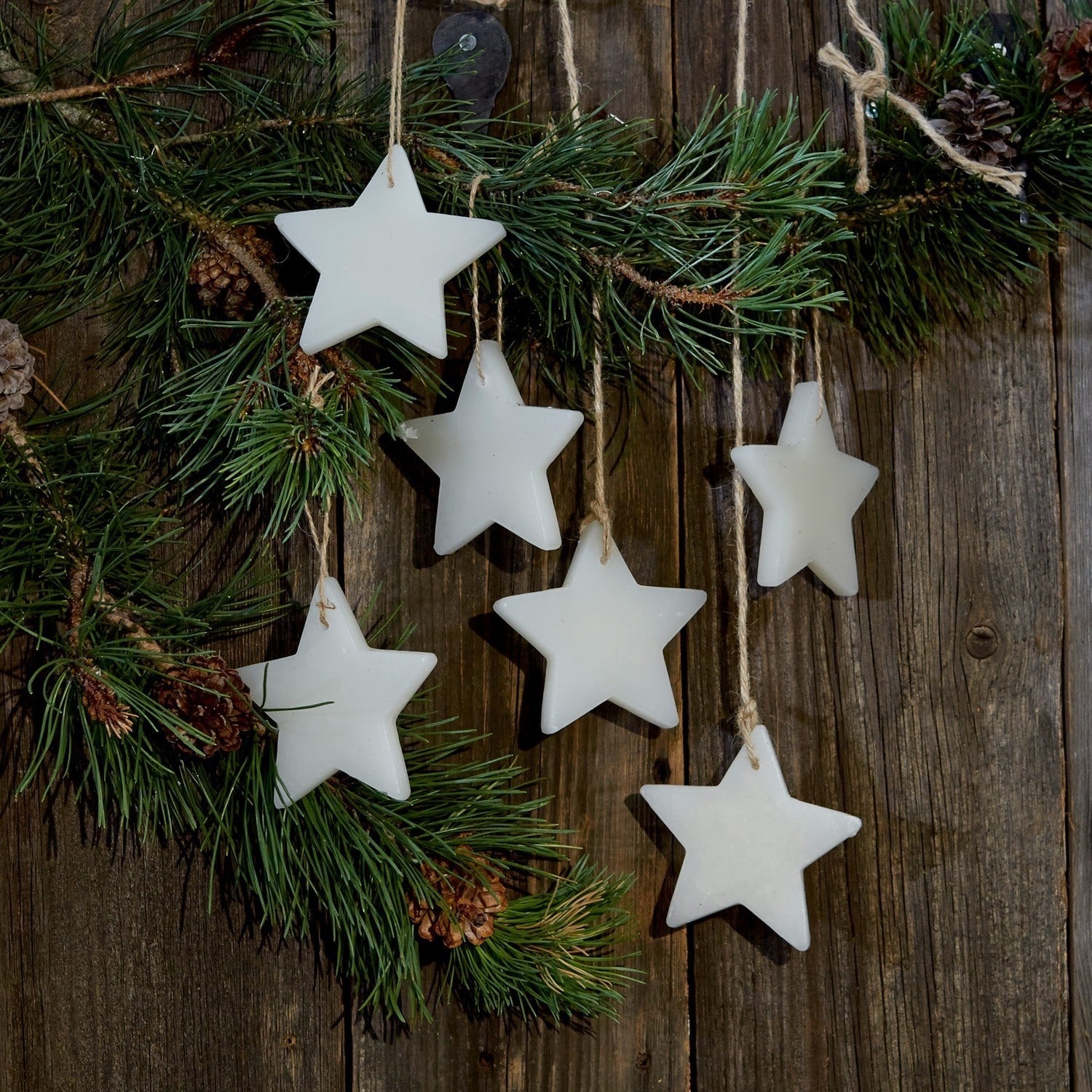 Lot de 6 décorations de Noël Tauri