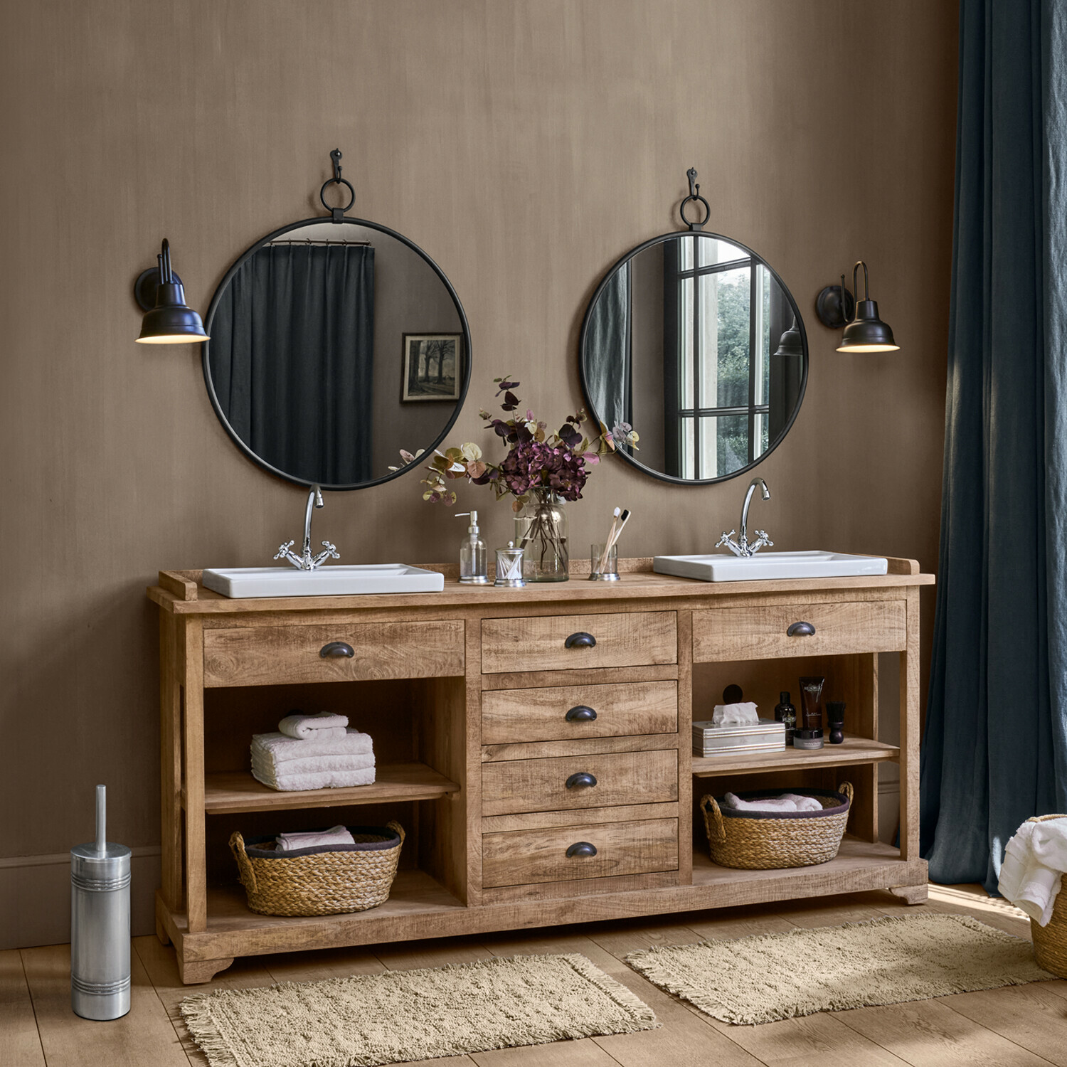 Miroir mural Tévol