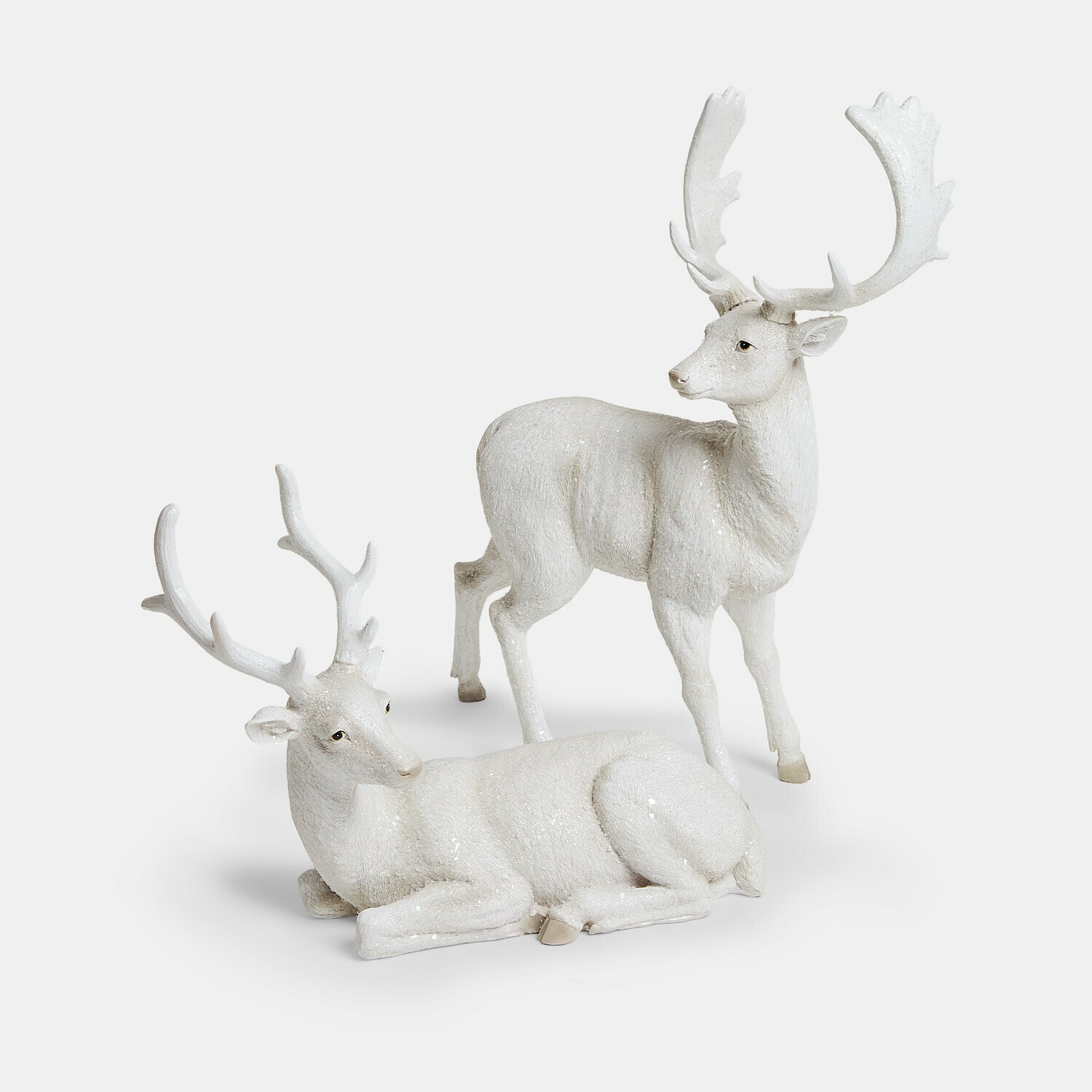 Lot de 2 cerfs décoratifs Kelonne