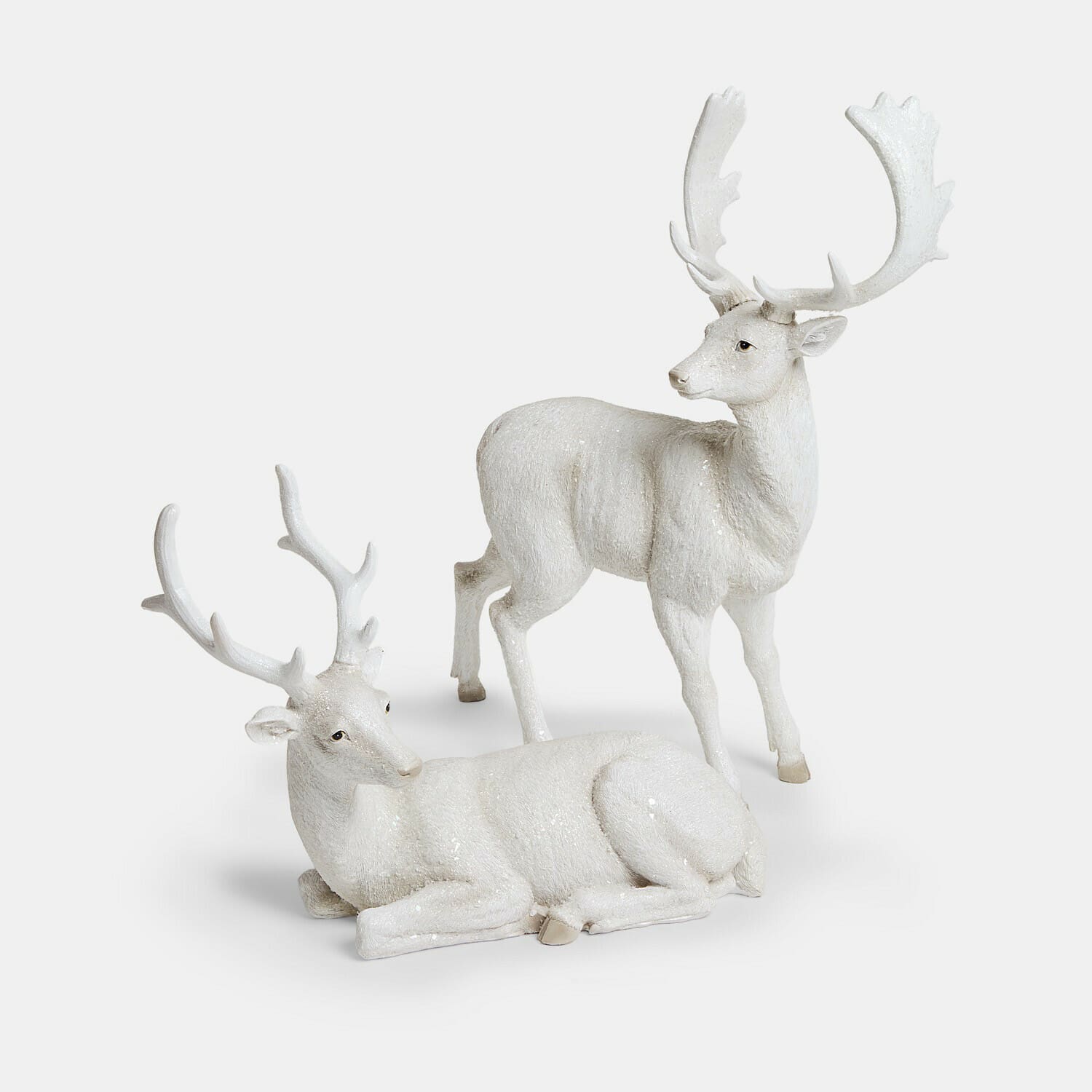 Lot de 2 cerfs décoratifs Kelonne