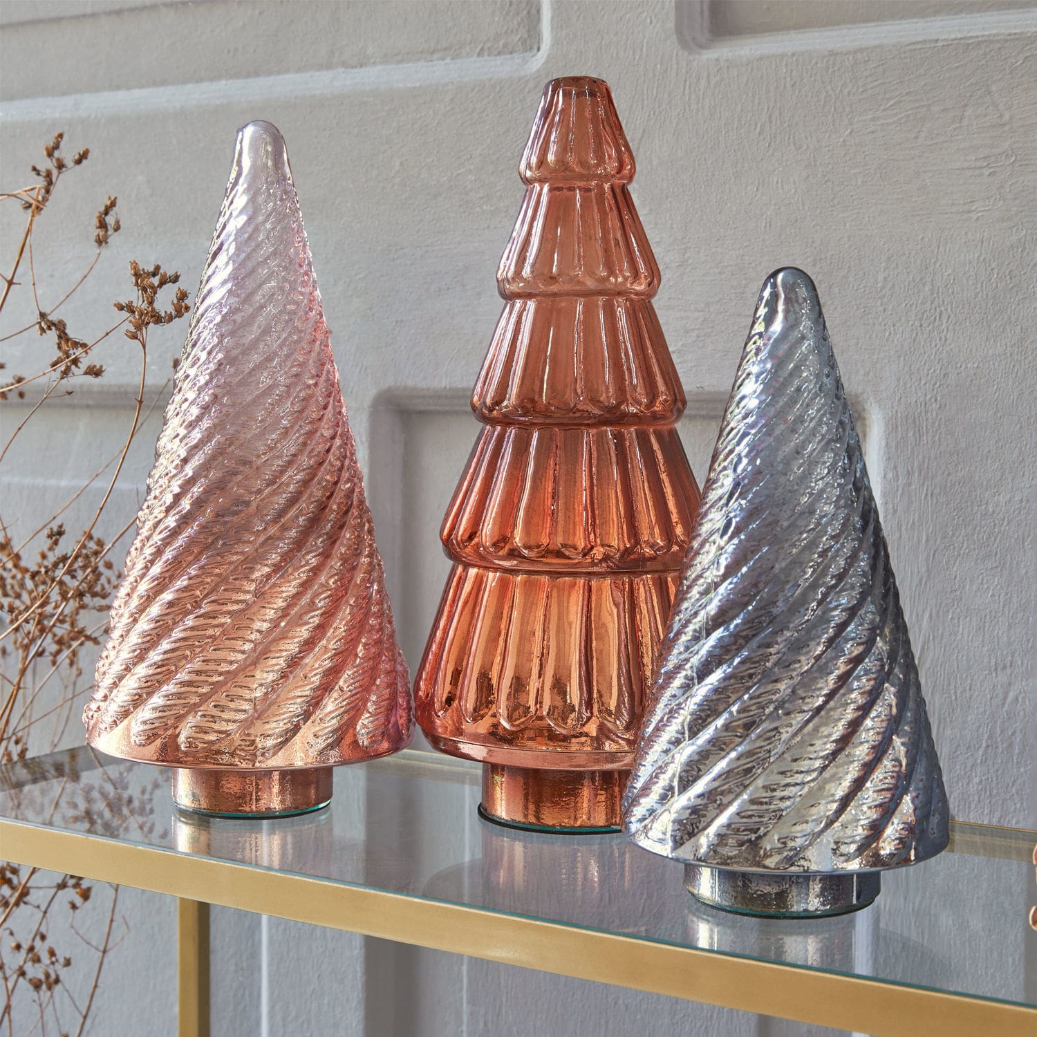 Lot de 3 arbres décoratifs Alleud