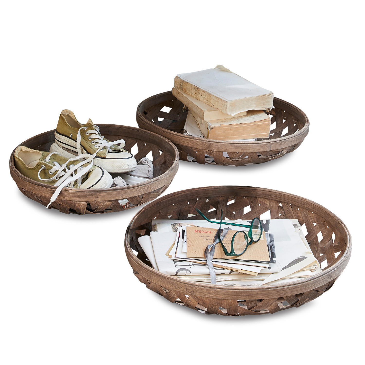 Lot de 3 plateaux La Garde