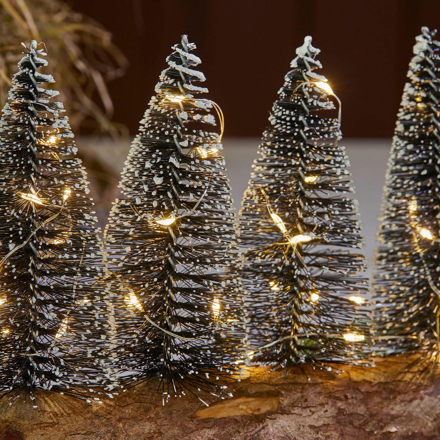 Sapins déco à LED Grimstad