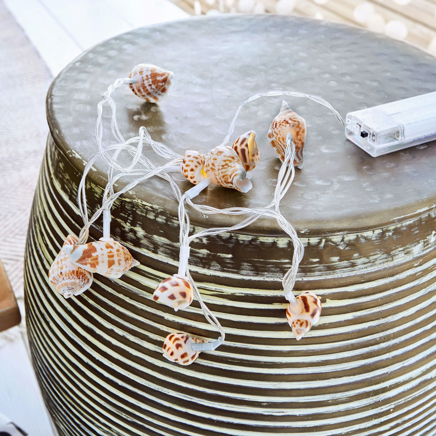 Guirlande lumineuse Muscheln