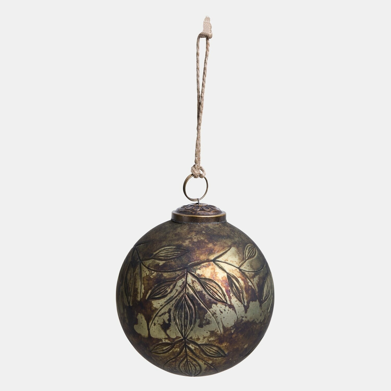 Lot de 6 boules de Noël Goldenblist