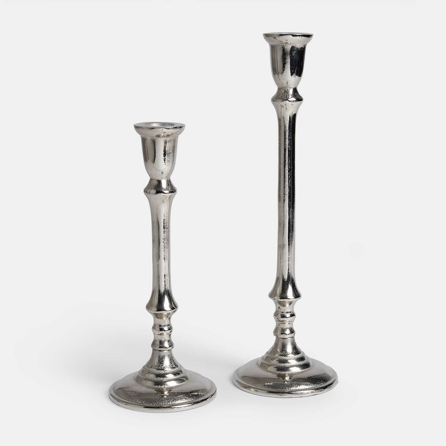 Lot de 2 bougeoirs 