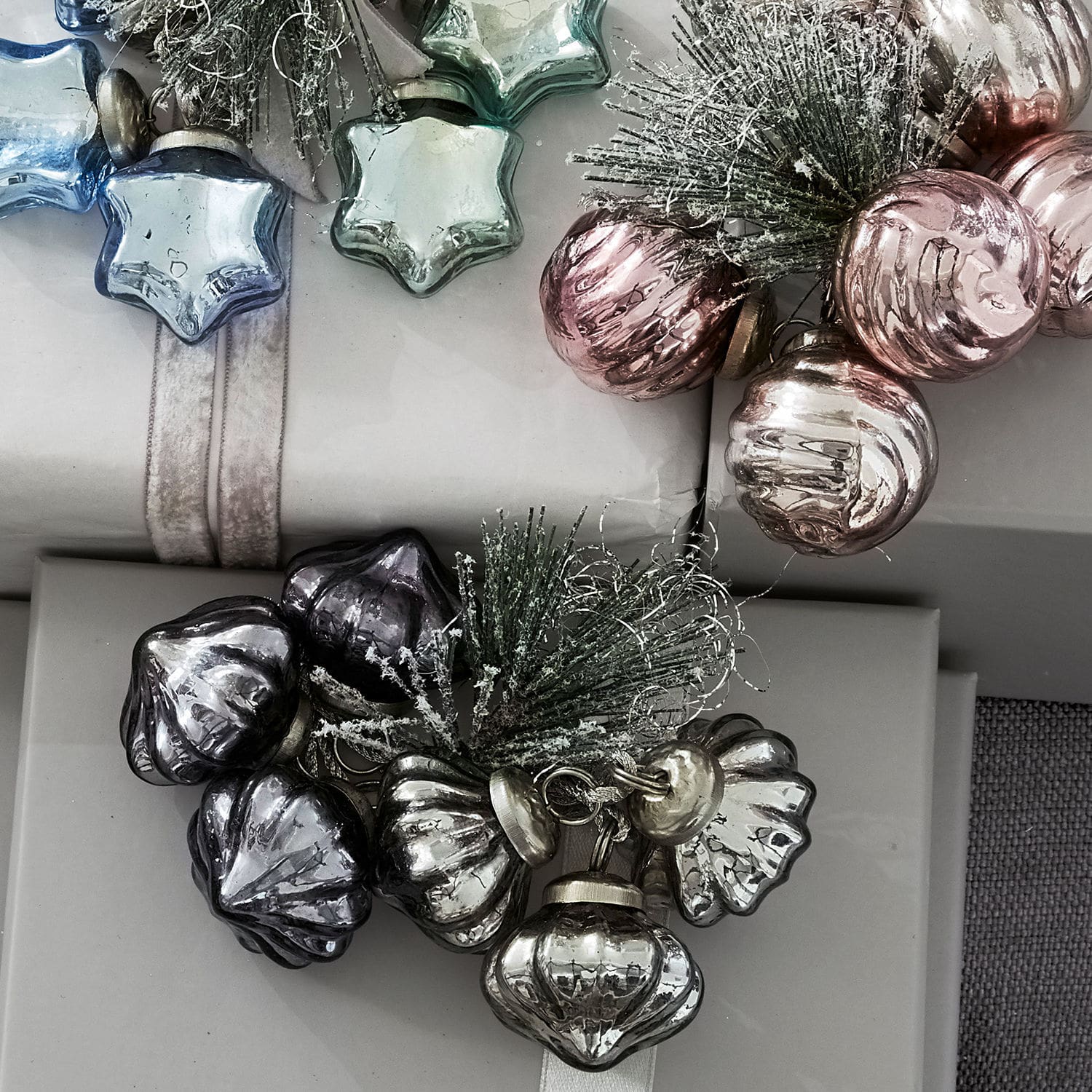 Lot de 18 décorations de Noël Noela