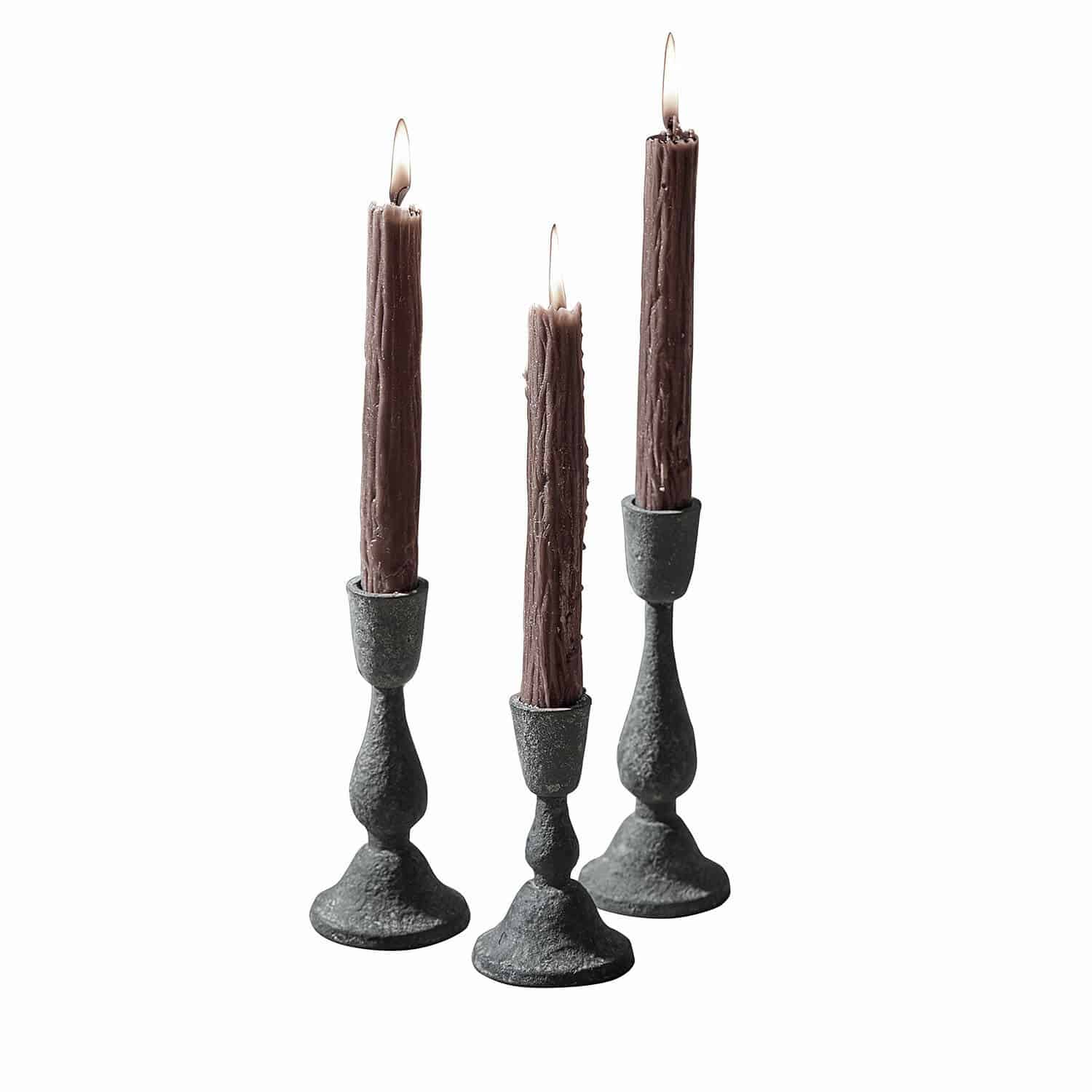 Lot de 3 bougeoirs Lavignoux