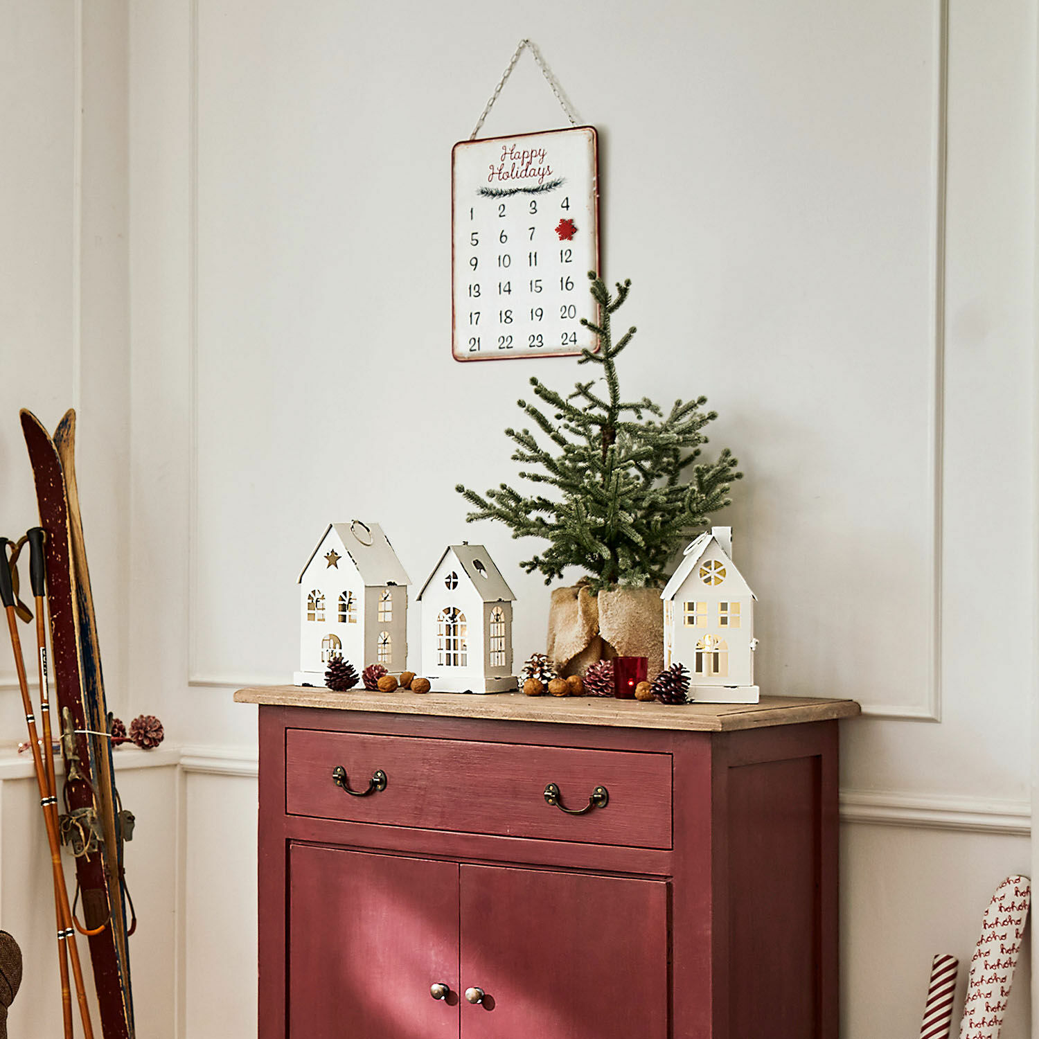 Plaque décorative Happy Holidays