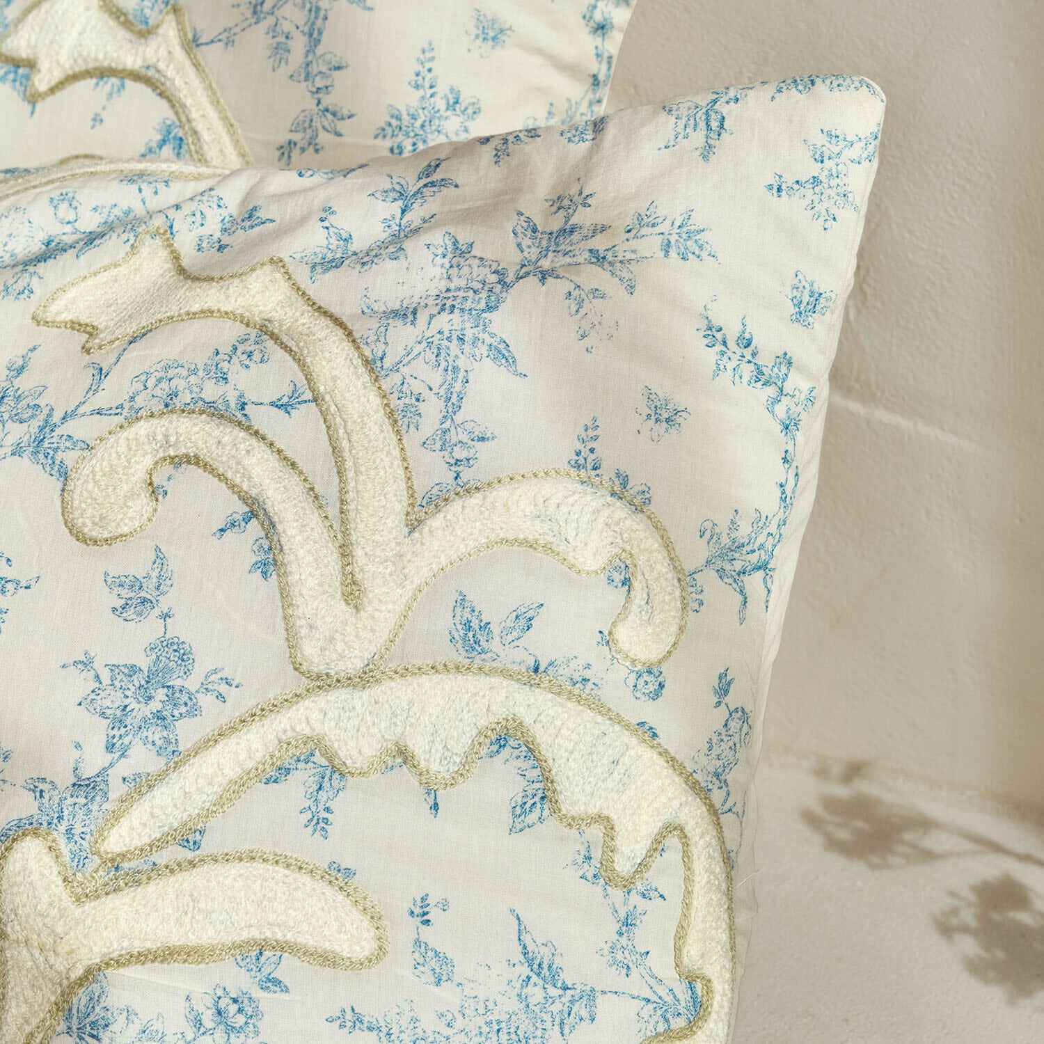 Lot de 2 housses de coussin Rocaille Étoilée