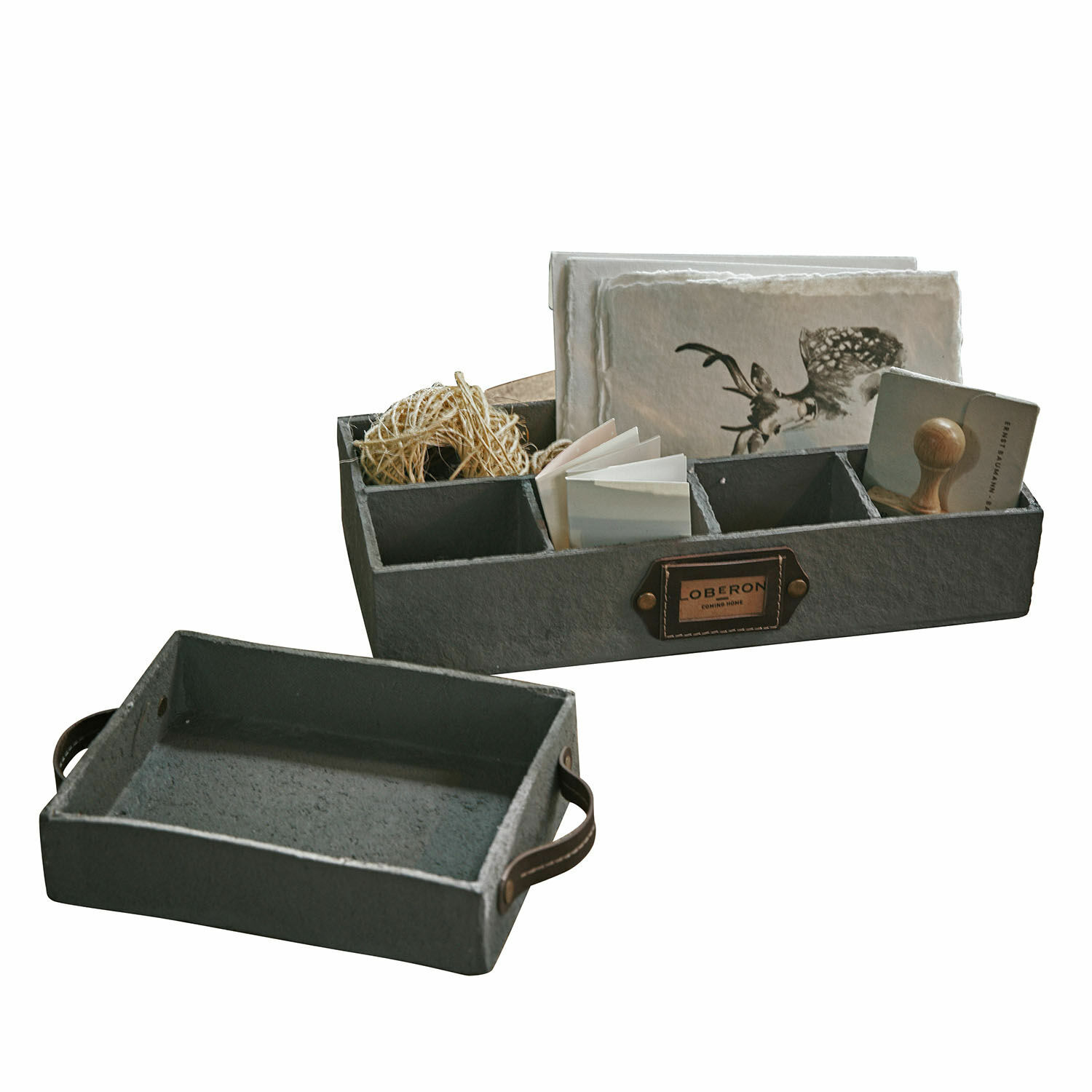 Lot de 2 boîtes de rangement Moselle