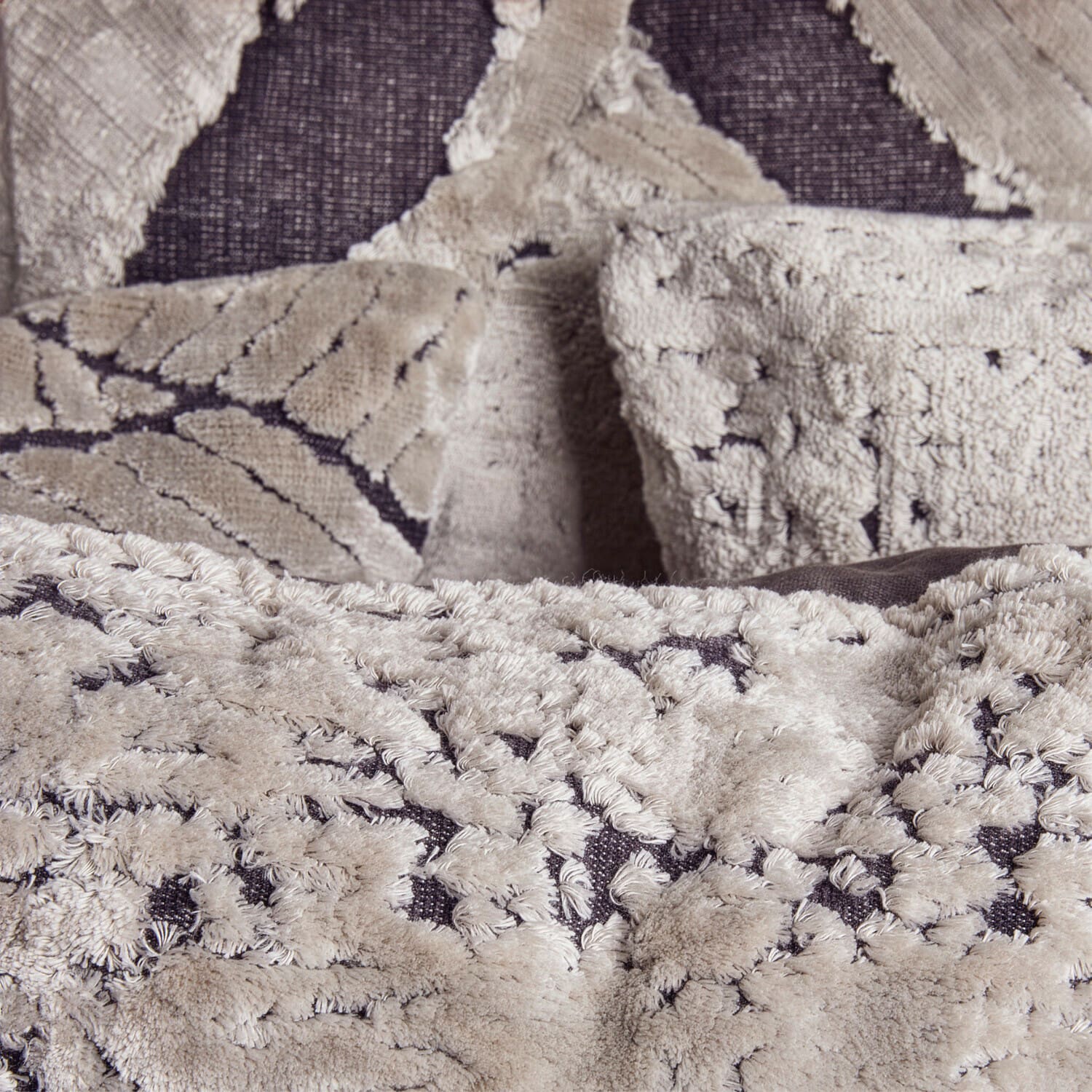 Lot de 4 housses de coussins Plaisancière