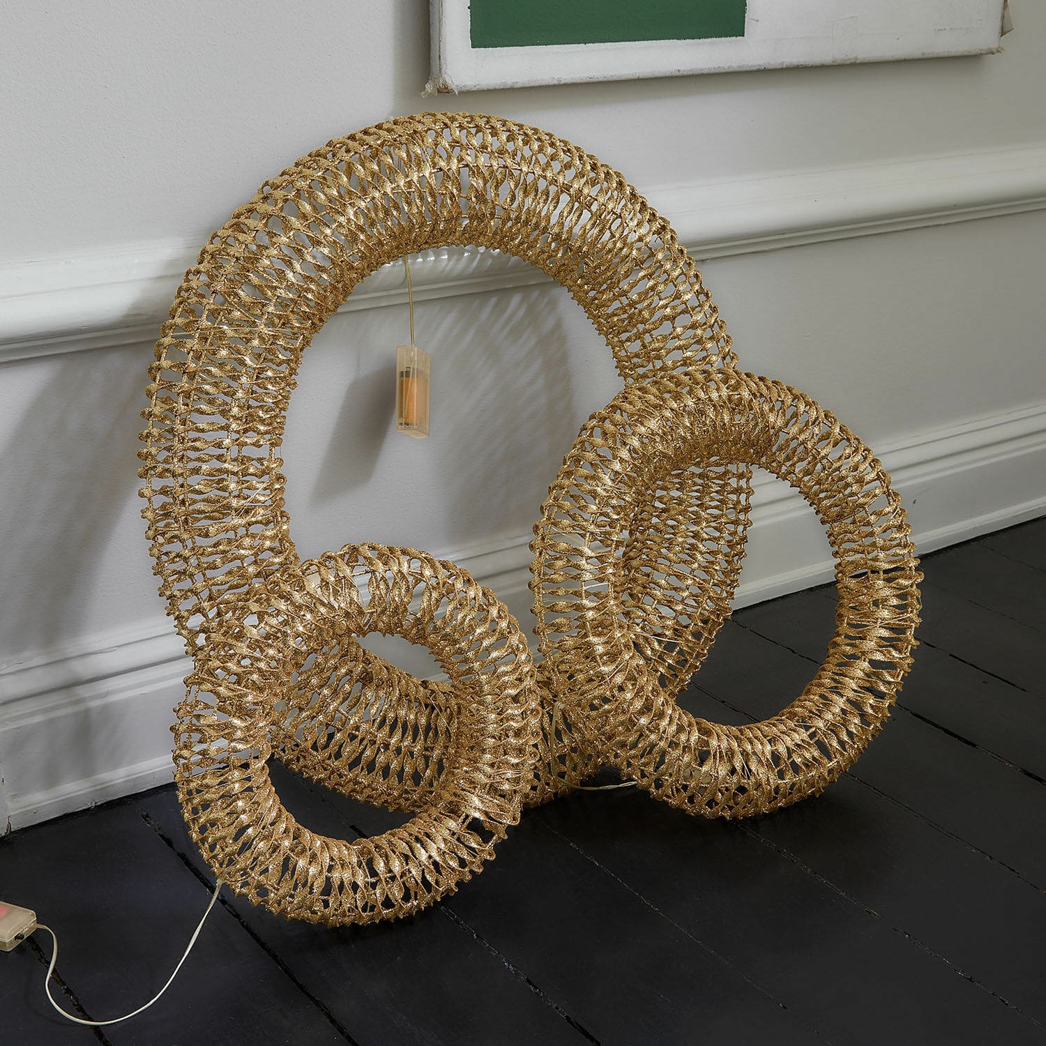 Lot de 3 couronnes à LED Antorino