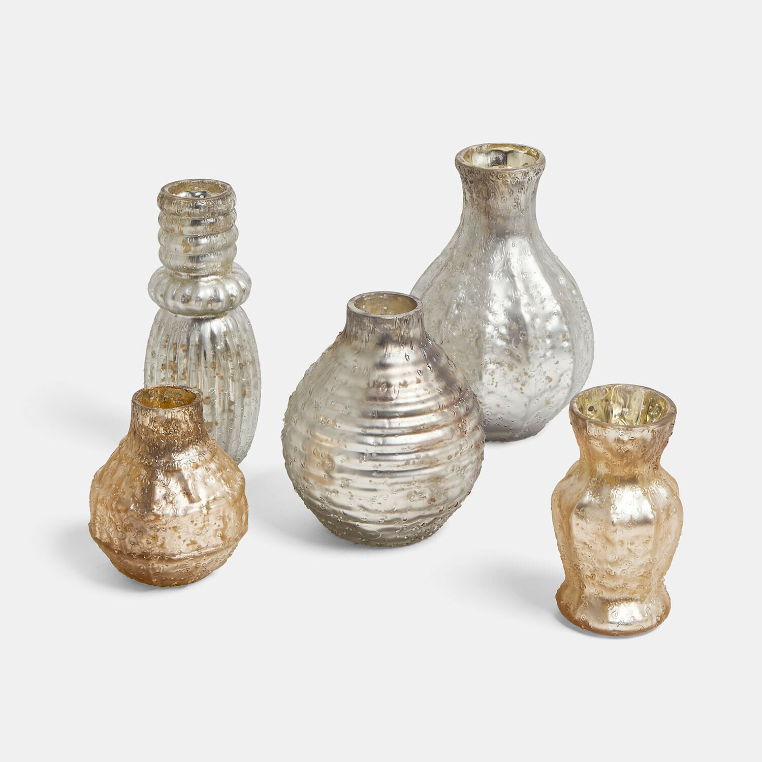 Lot de 5 vases Petillantique