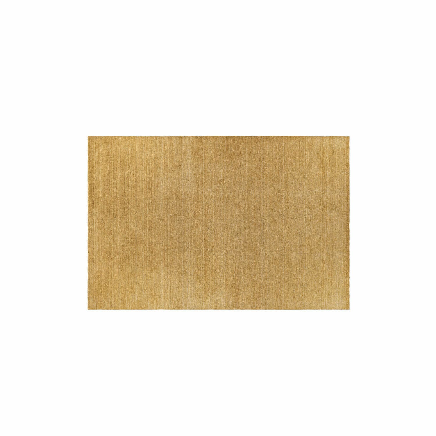 Tapis Cresil Tapis rectangulaire en tissu doux couleur miel chaud, parfait pour un salon moderne