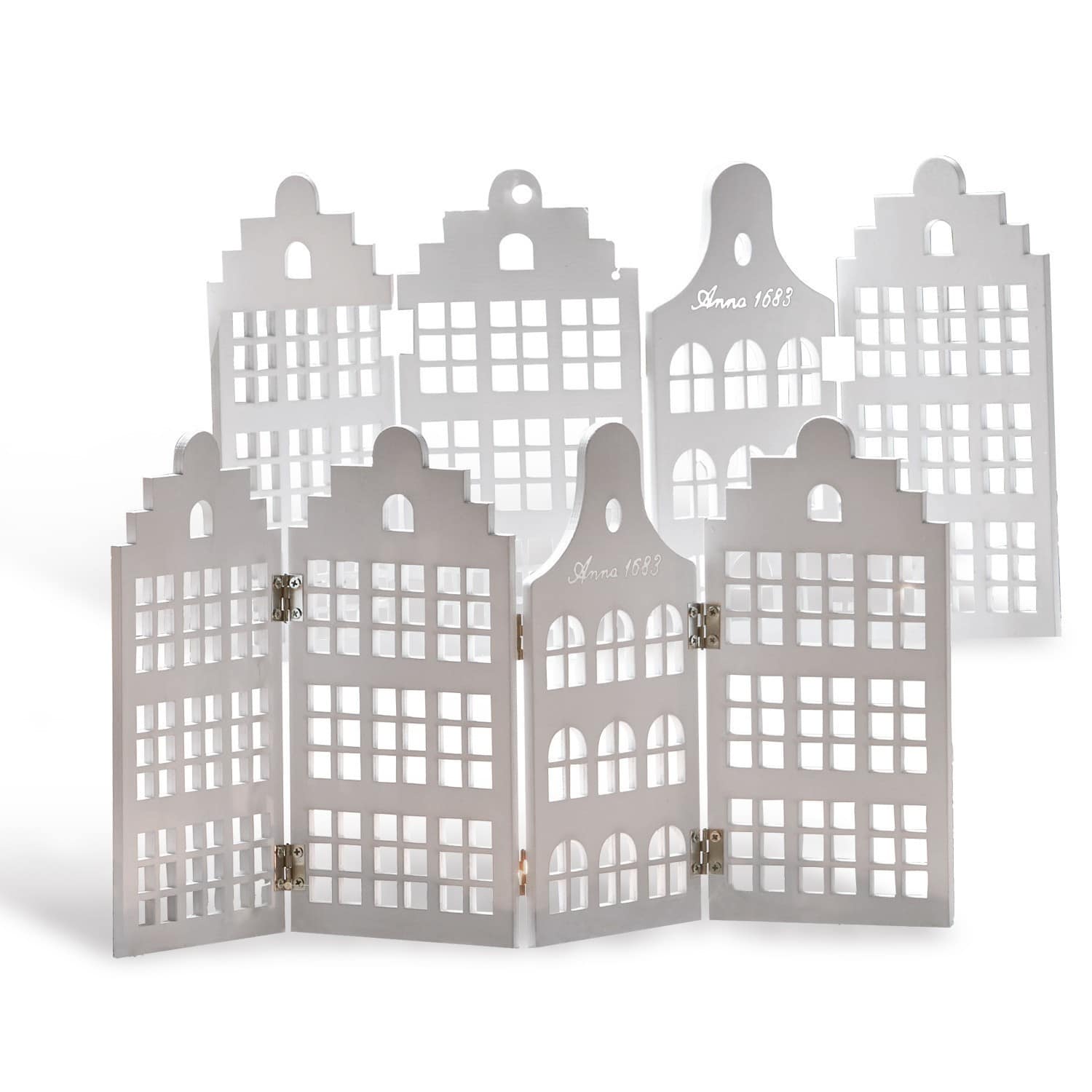 Lot de 2 décorations façades Crisfield