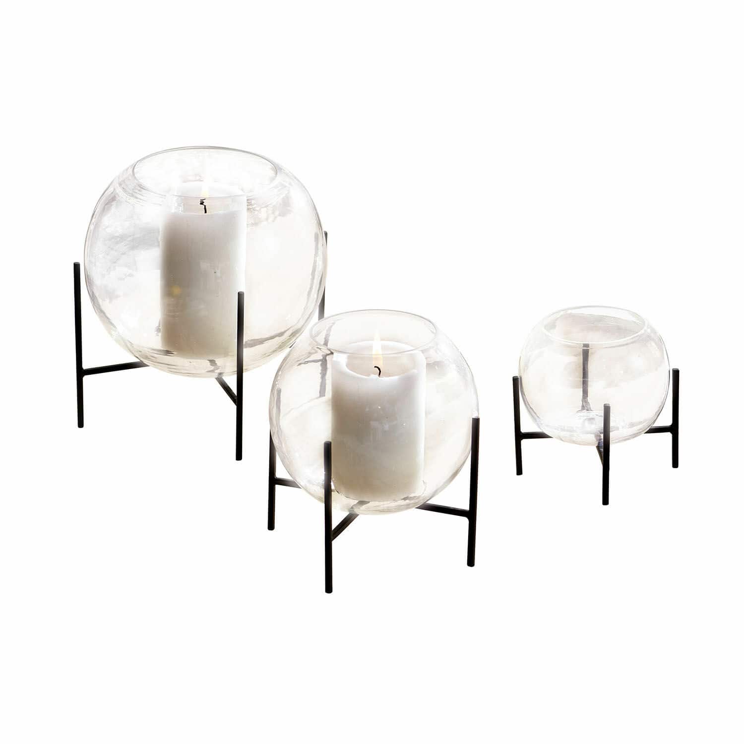 Lot de 3 vases Aleria