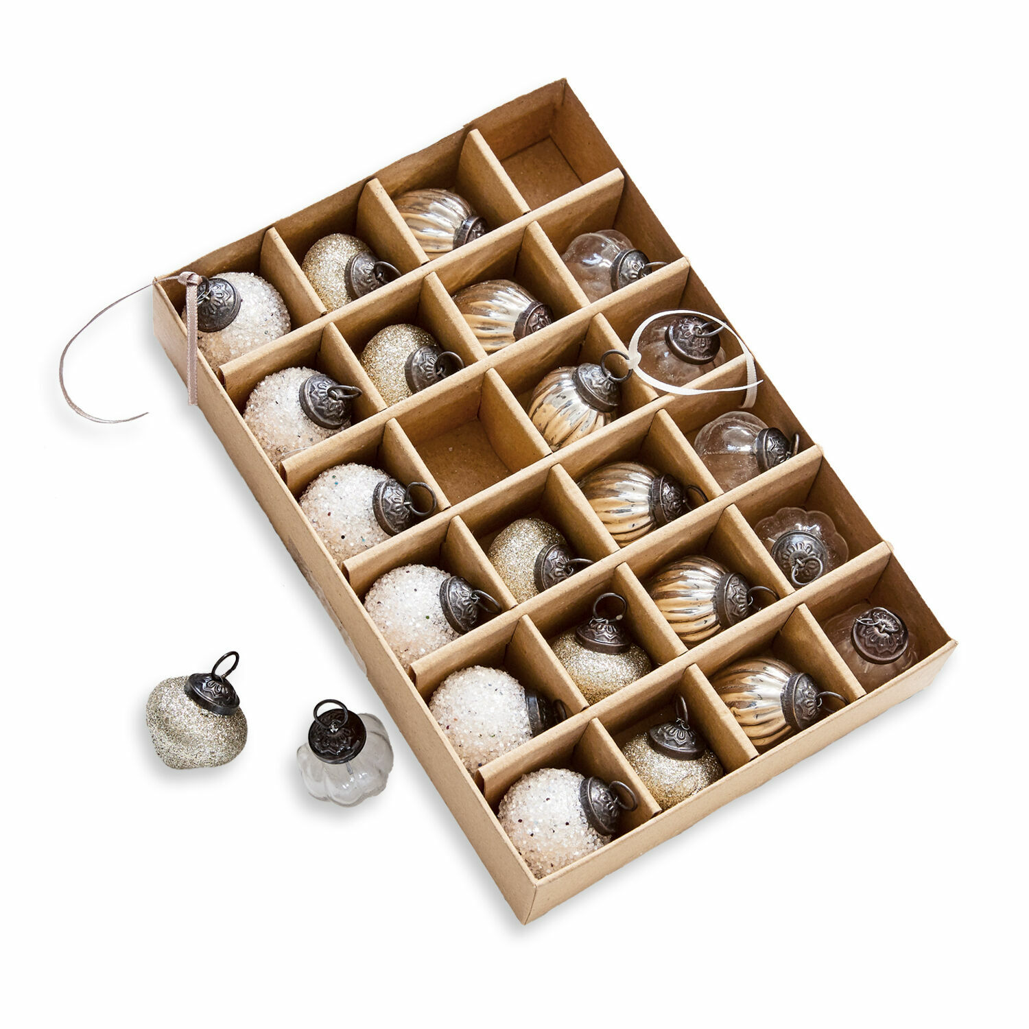 Lot de 24 boules de Noël Sangres