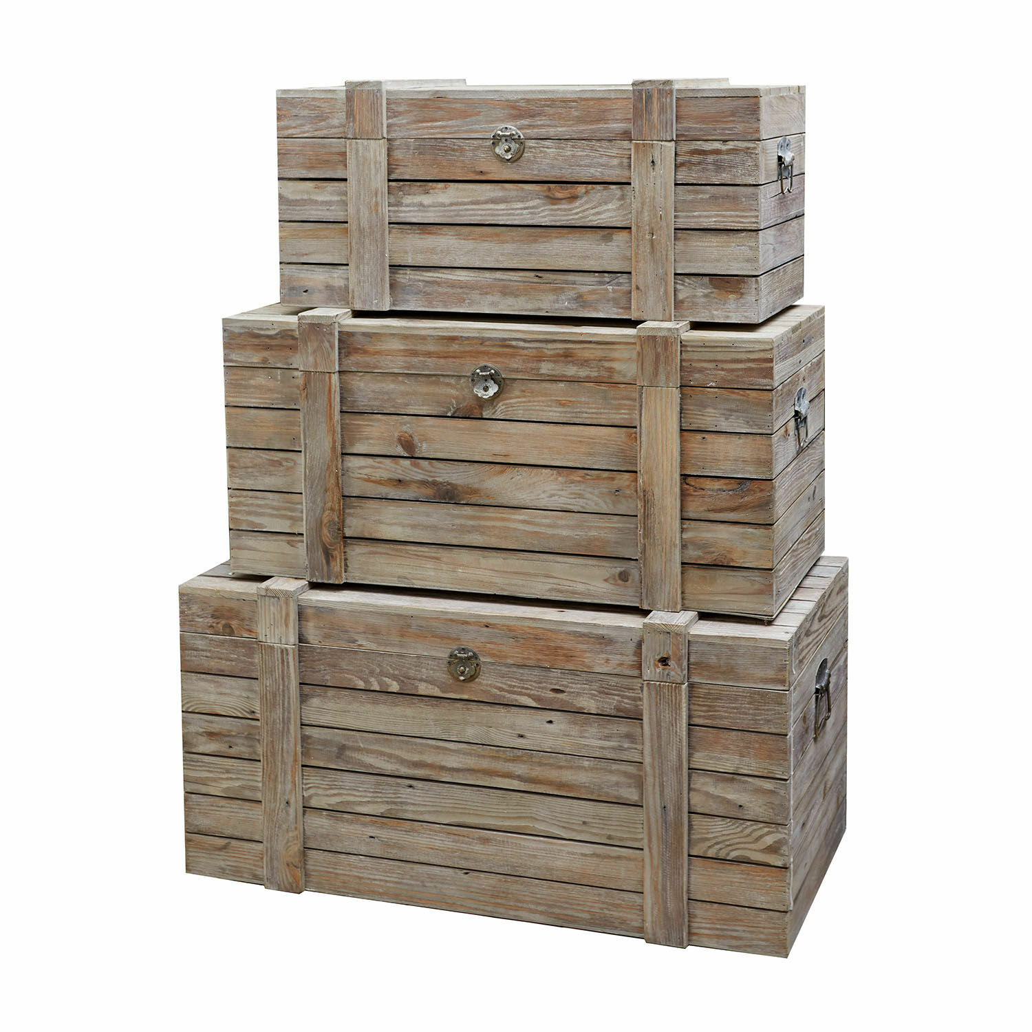Lot de 3 malles Morley
