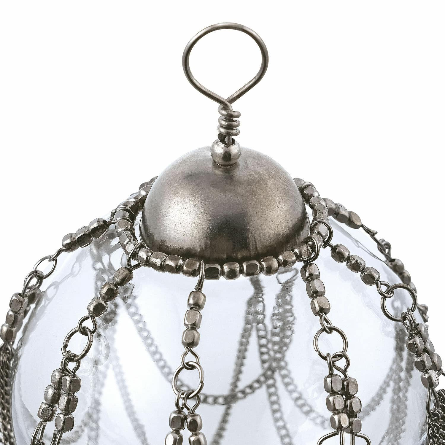 Lot de 4 boules de Noël Parelle