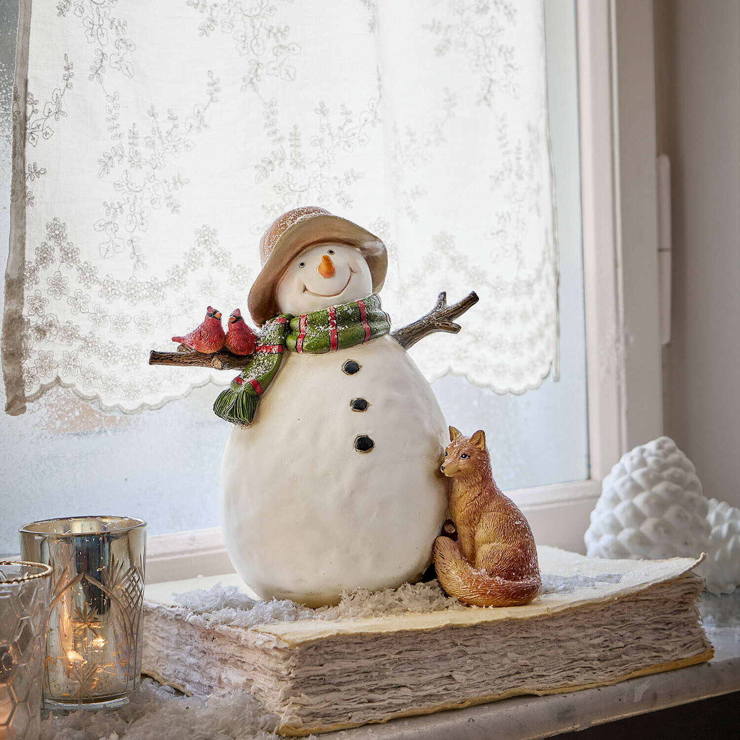 Bonhomme de neige décoratif Irenja