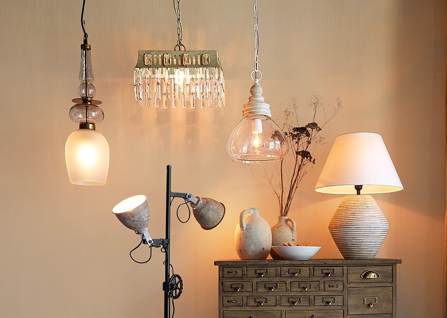 Lampe de caractère