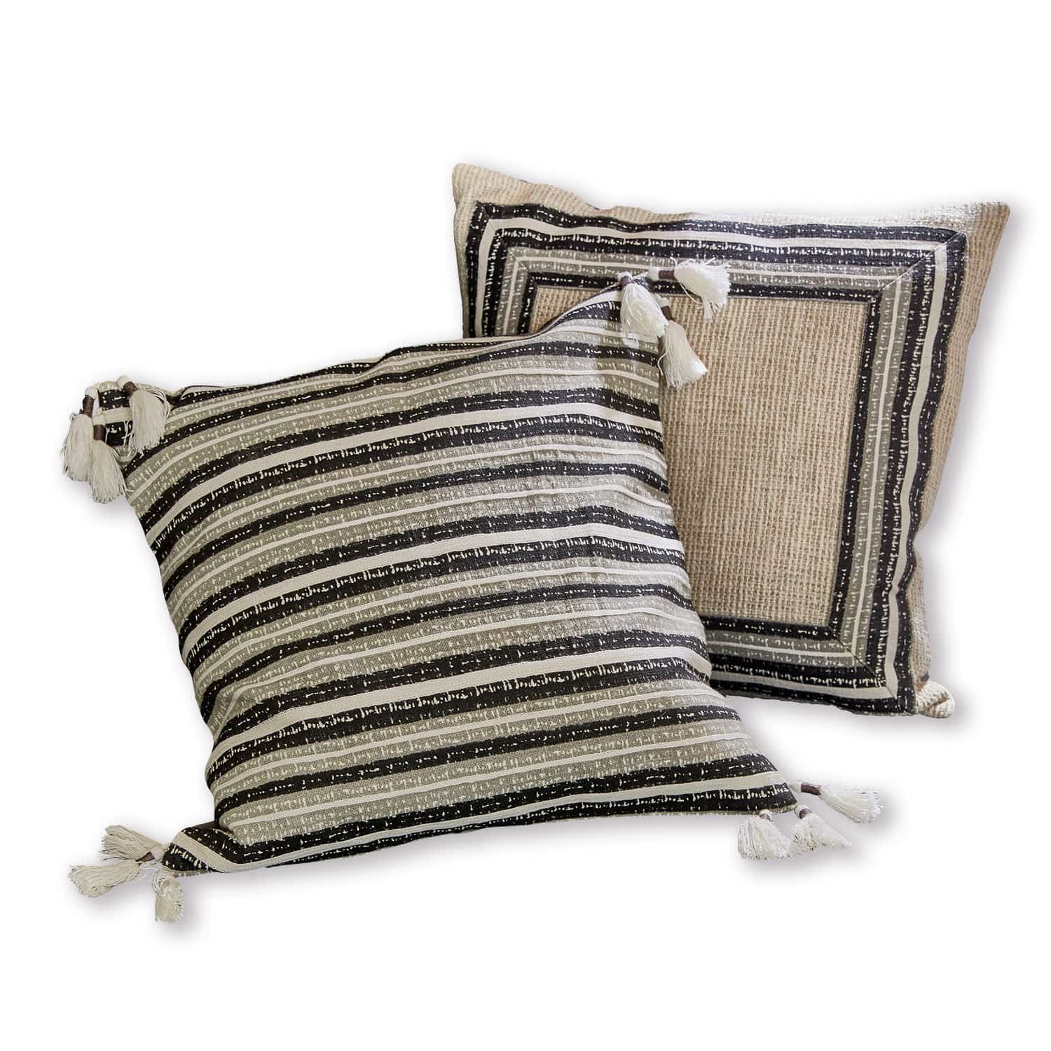 Lot de 2 housses de coussins Dusanbe