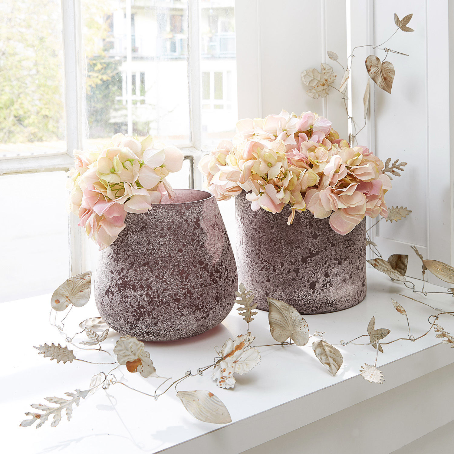 Lot de 2 vases Rystial