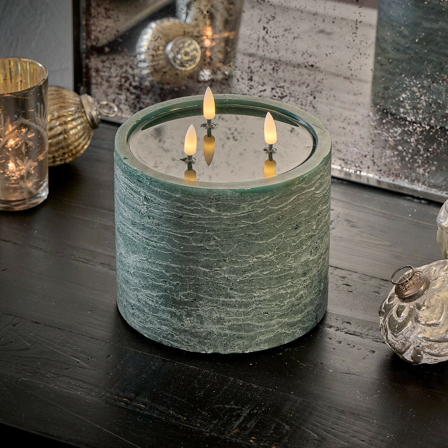 Bougie cylindrique à LED Solería Bougie cylindrique à LED Solería