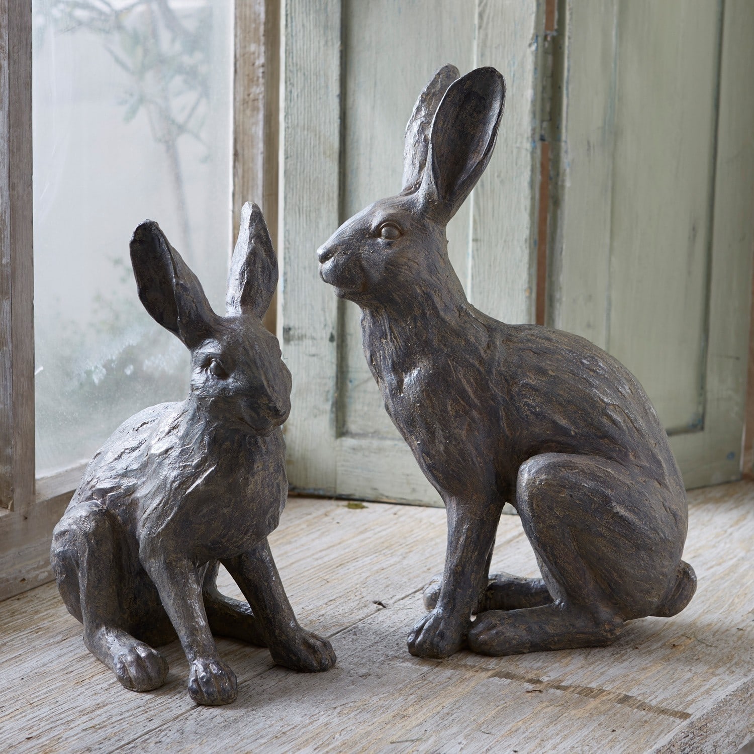 Set de 2 lapins Cullières