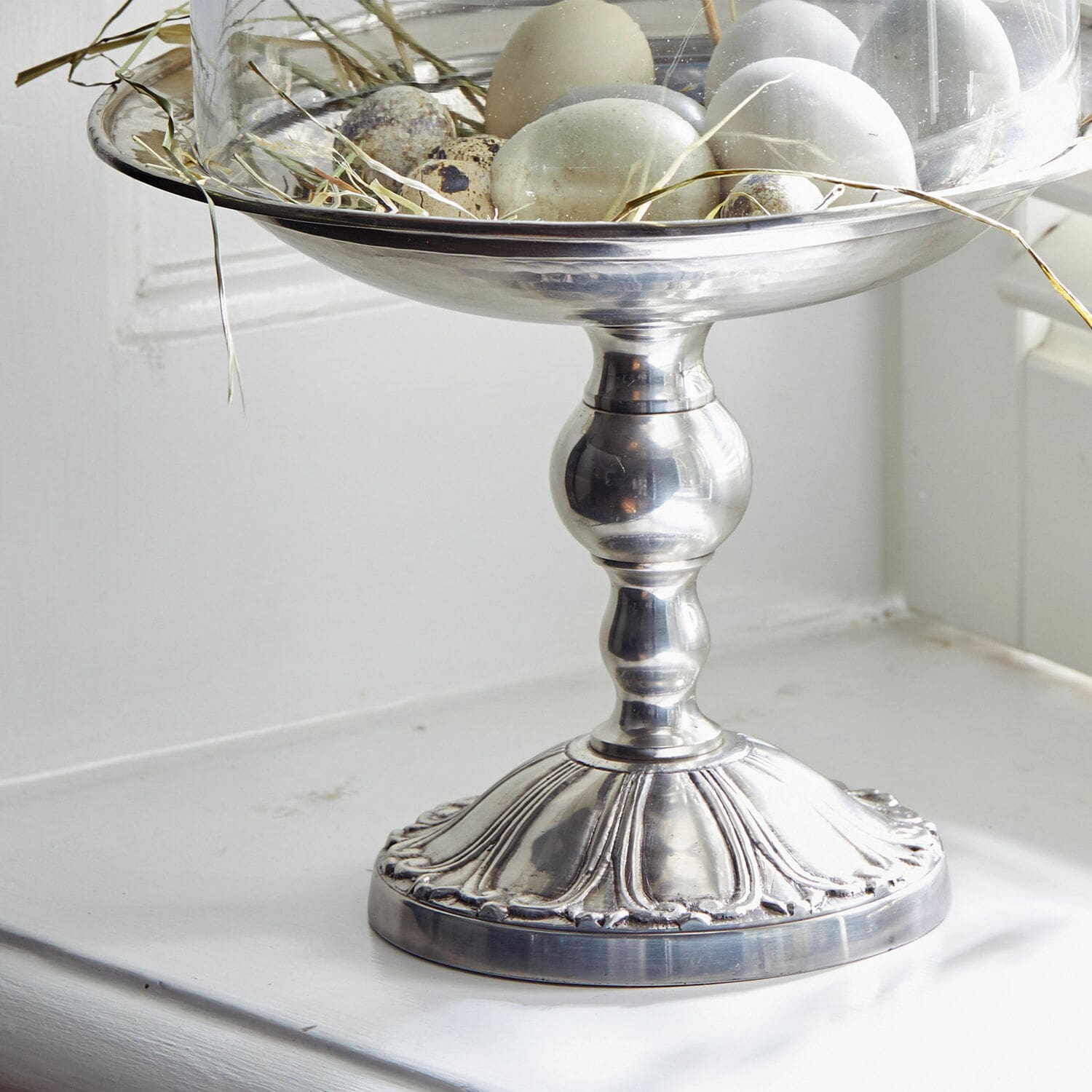 Cloche en verre avec plateau Cidra