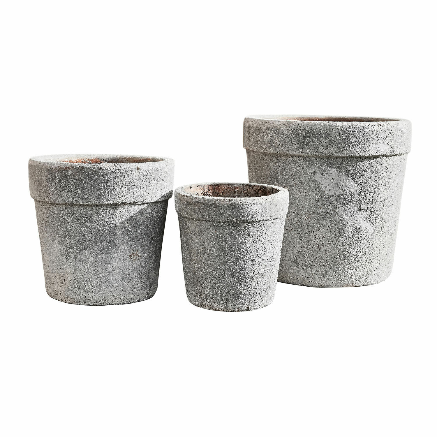 Lot de 3 cache-pots Geri