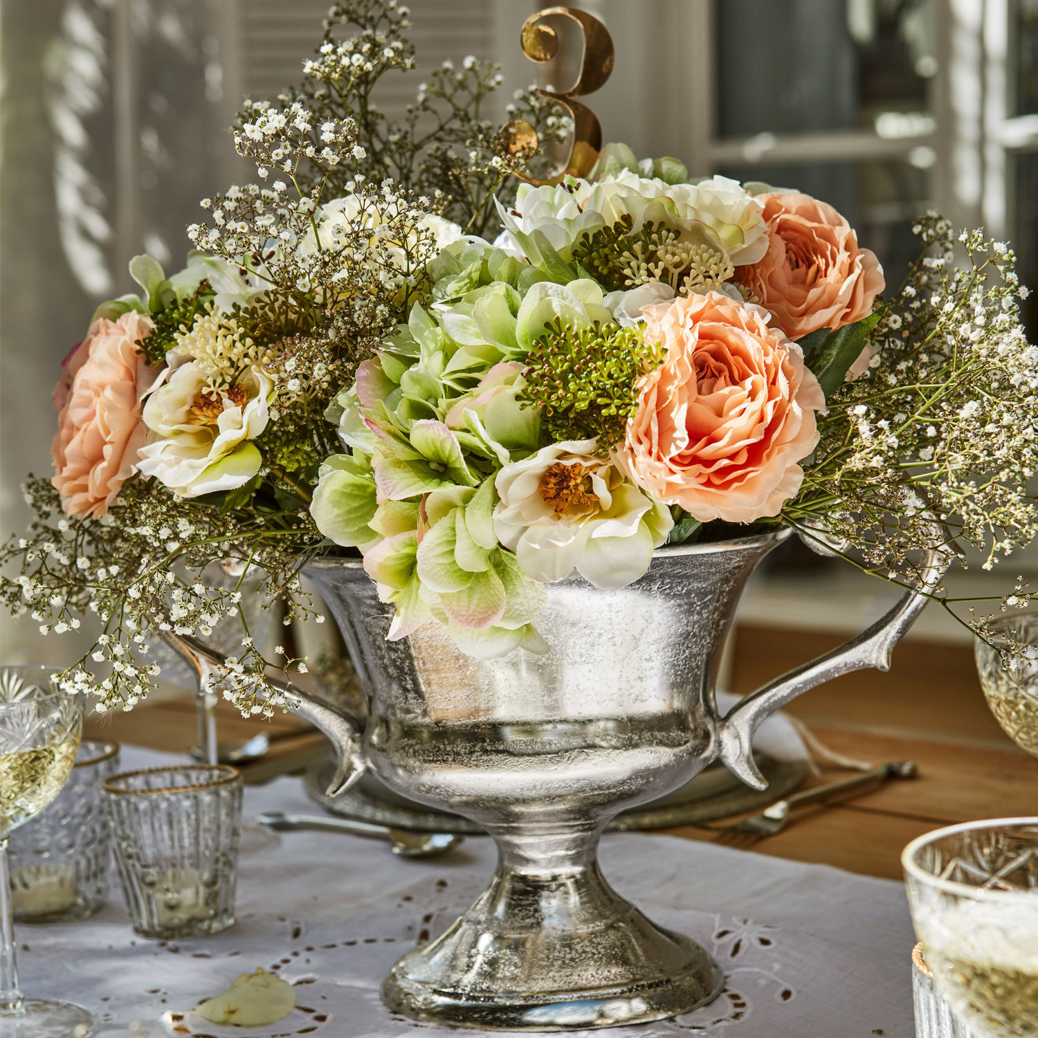 Lot de 2 bouquets décoratifs Alissia
