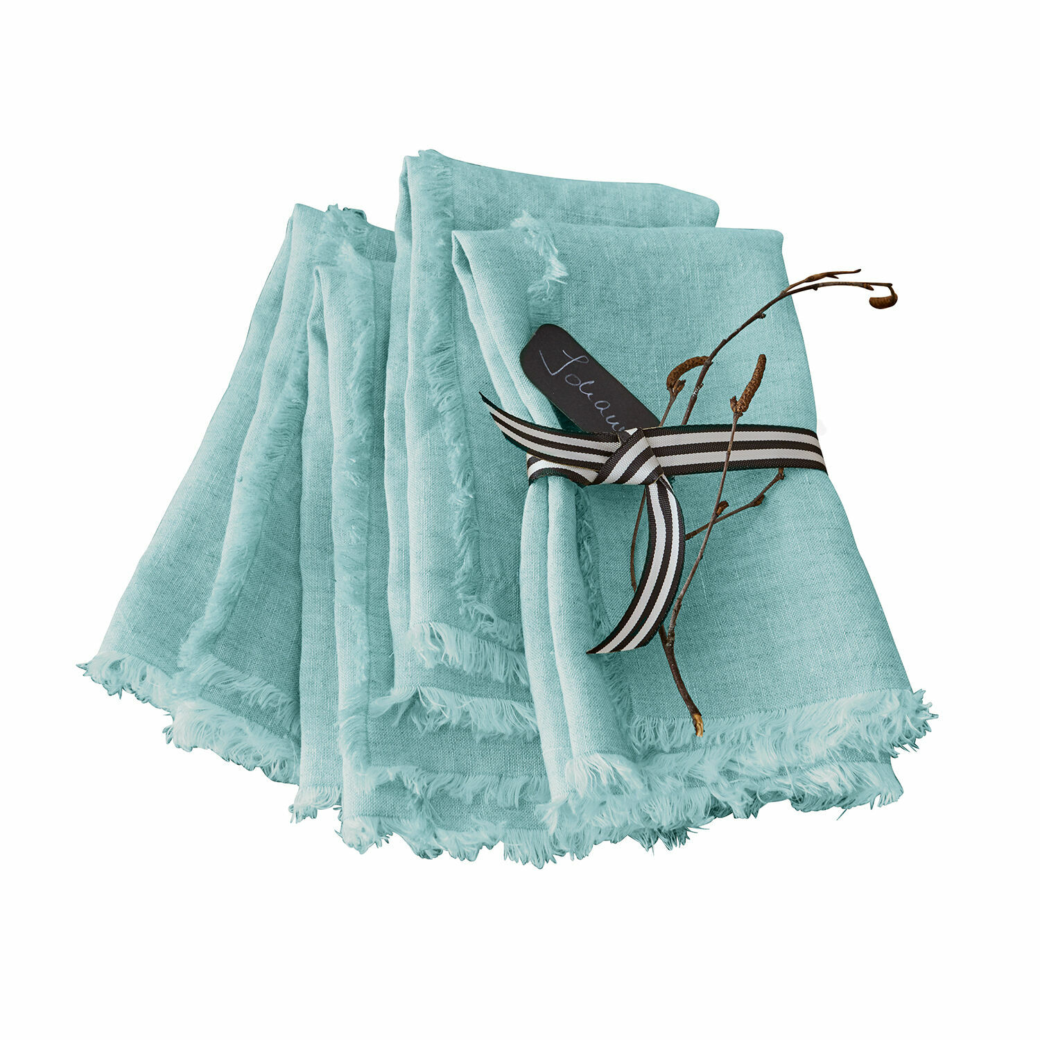 Lot de 4 serviettes de table Largo