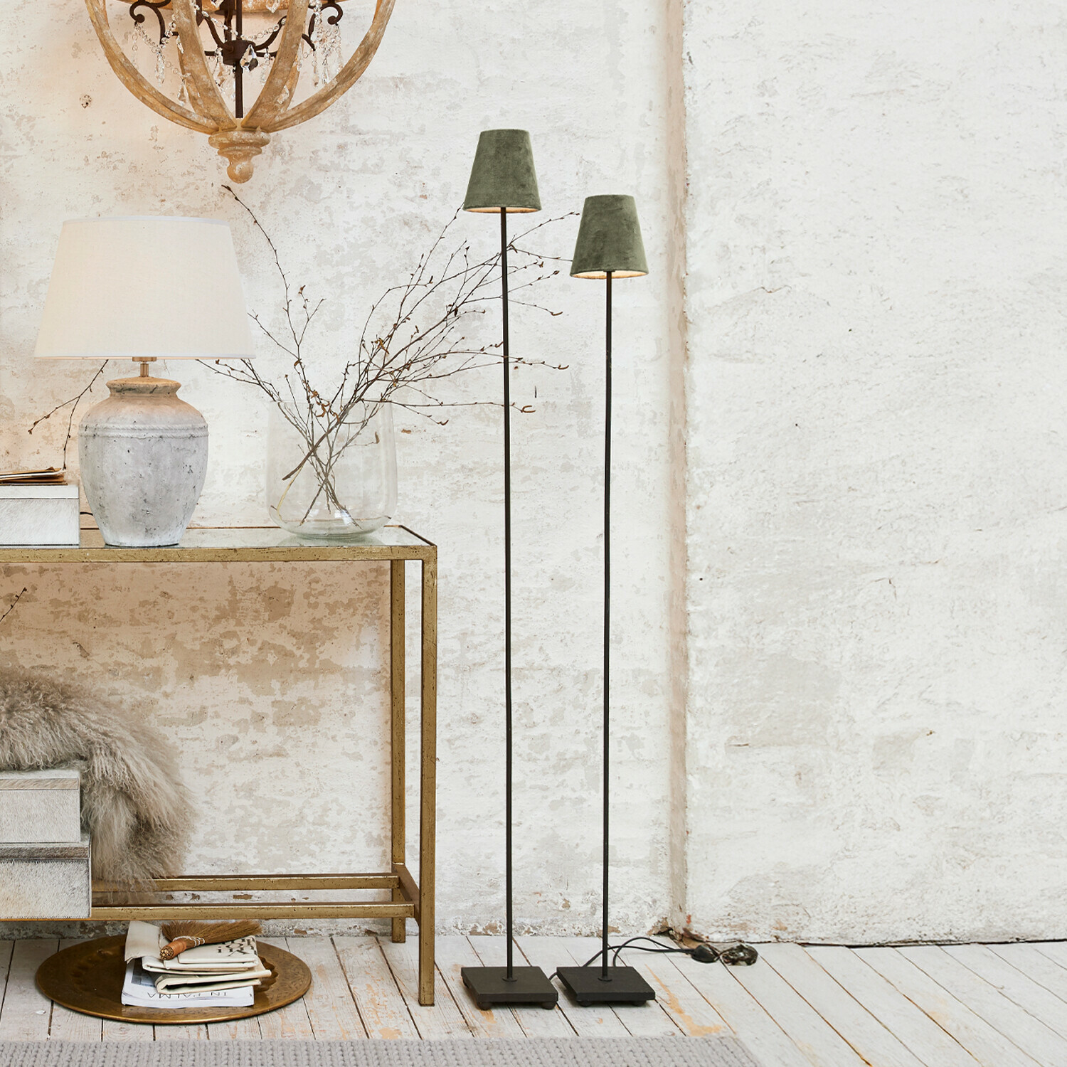 Lot de 2 lampadaires Tacoma