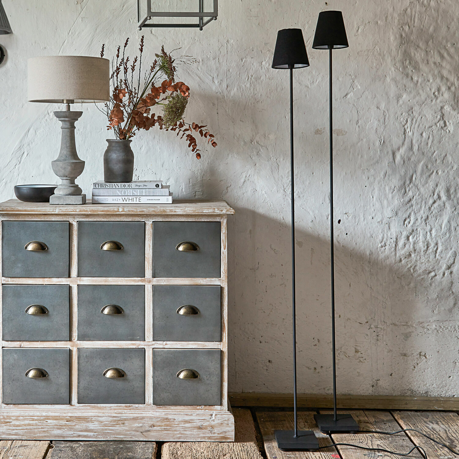 Lot de 2 lampadaires Tacoma