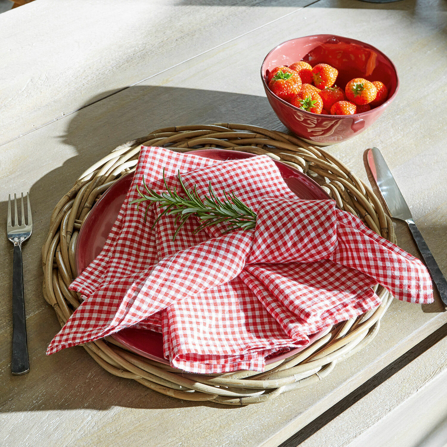 Lot de 4 serviettes Ghis