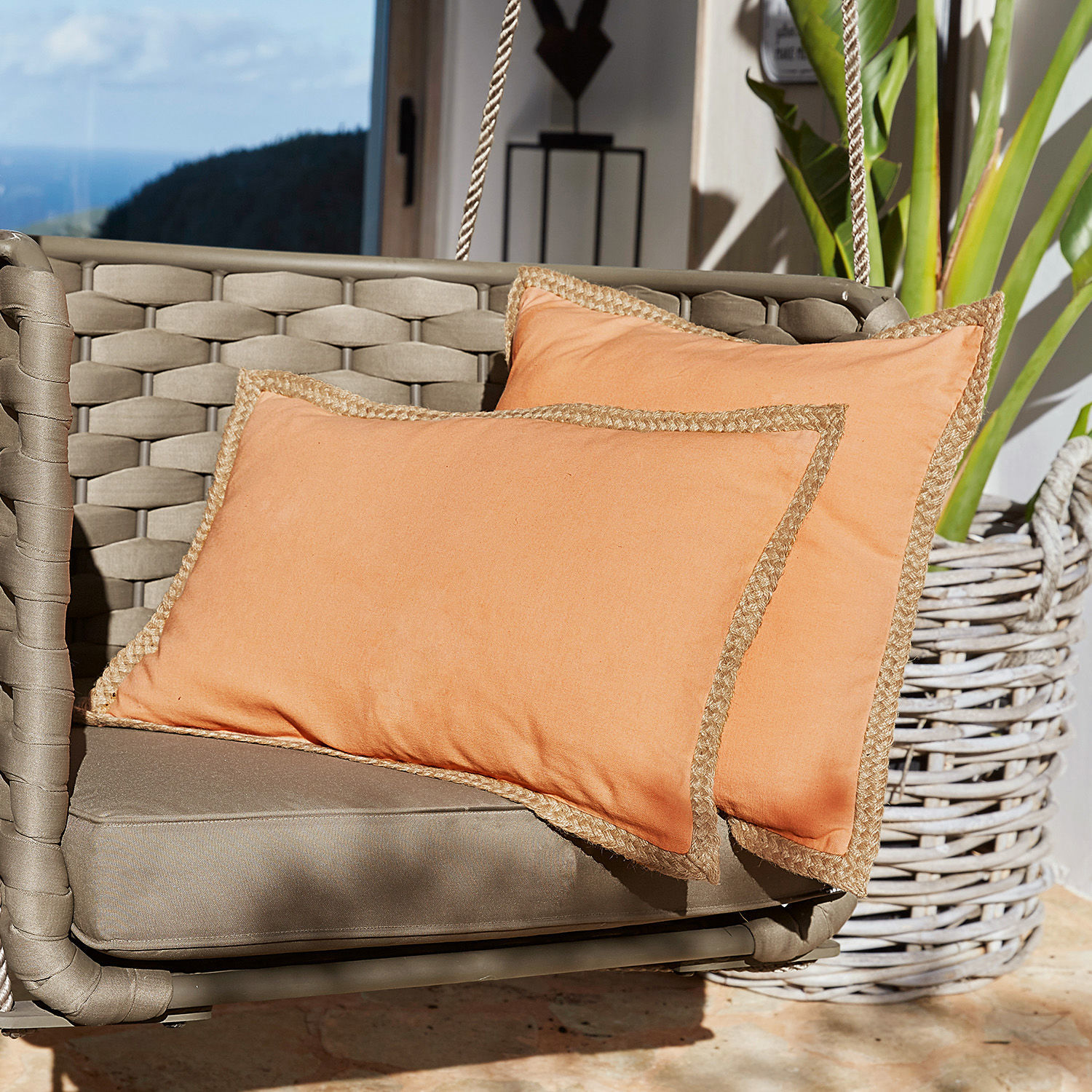 Lot de 2 coussins Roquebrun