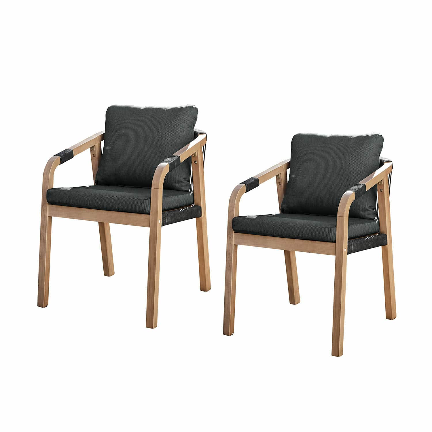 Lot de 2 chaises FSC®-100% Kennedy