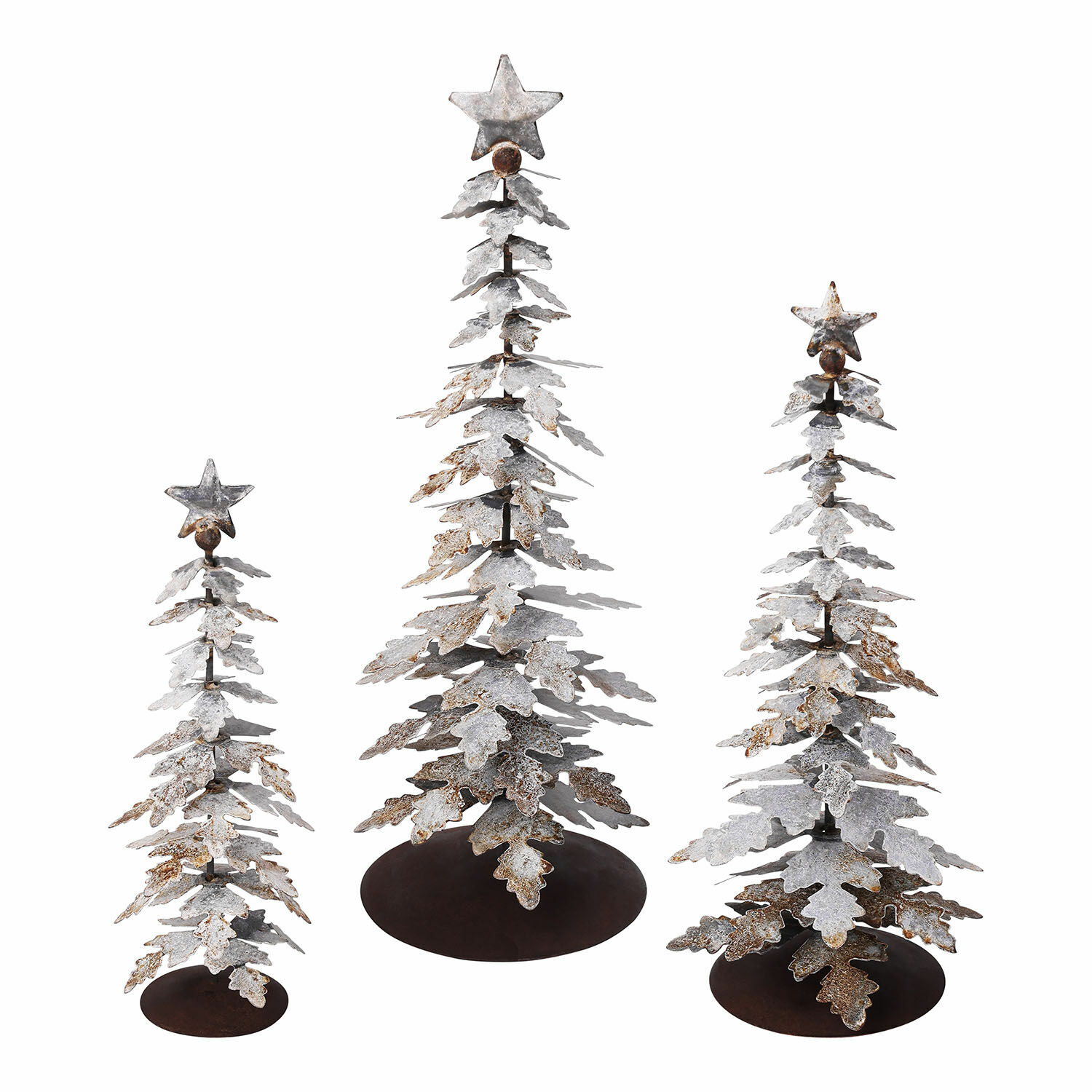Lot de 3 arbres décoratifs Laruns
