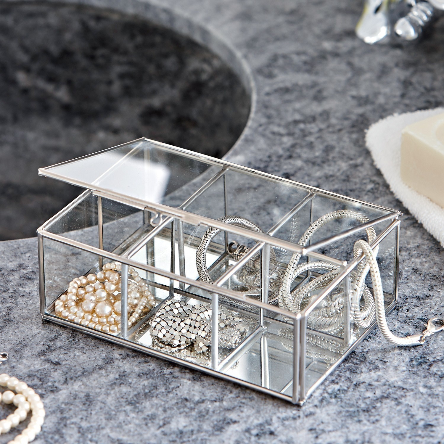 Boîte en verre Moira
