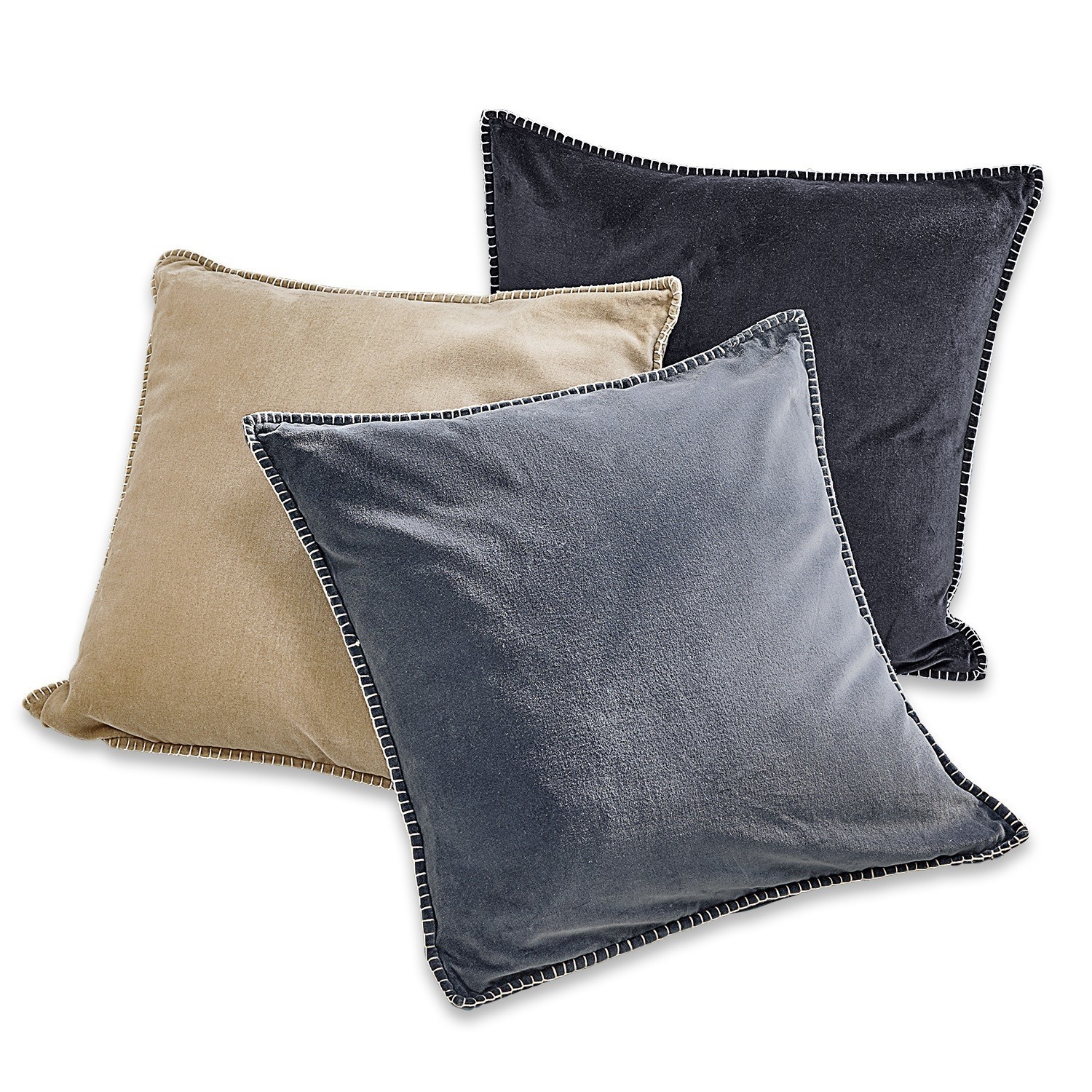 Lot de 3 coussins Marcon
