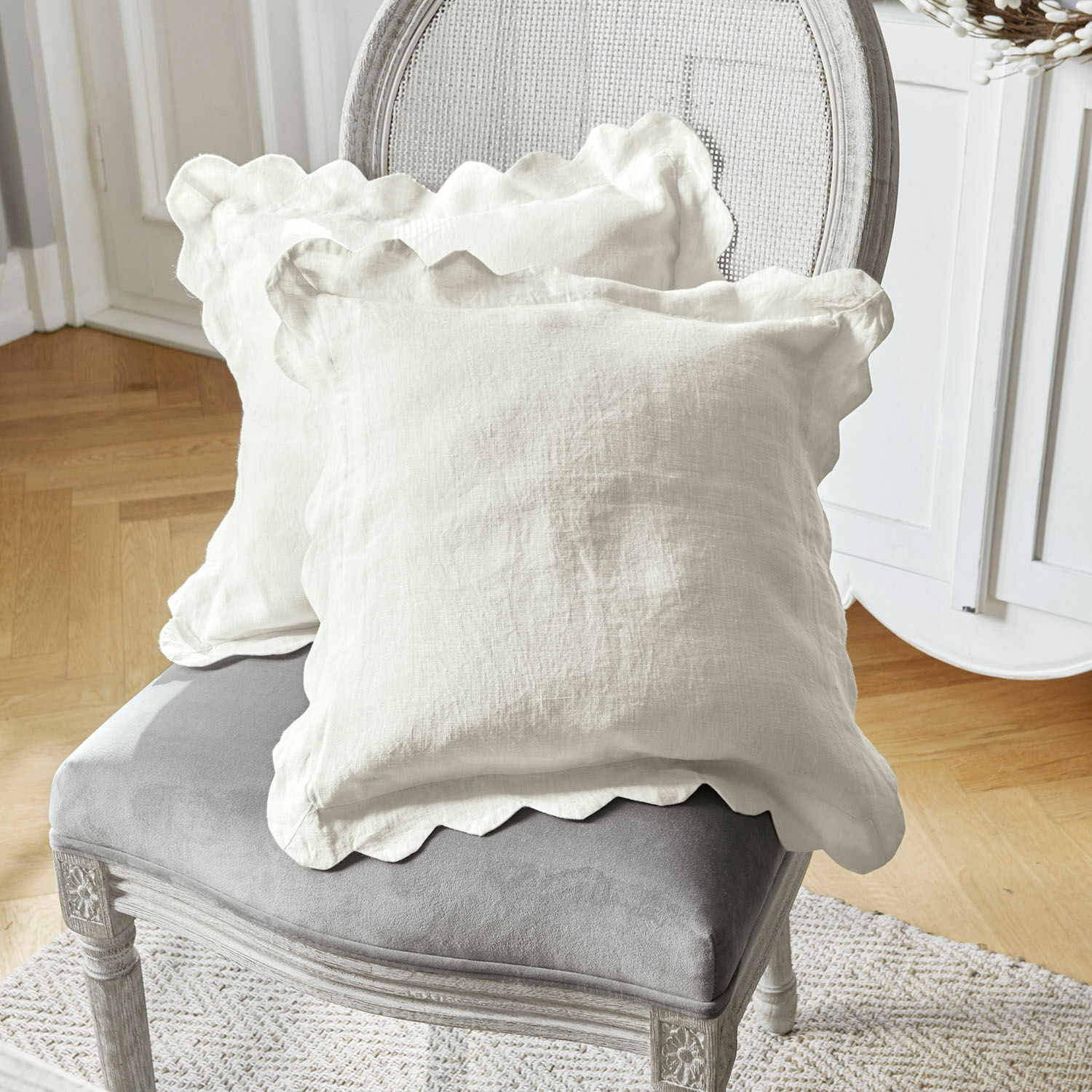 Lot de 2 housses de coussins Fontienne