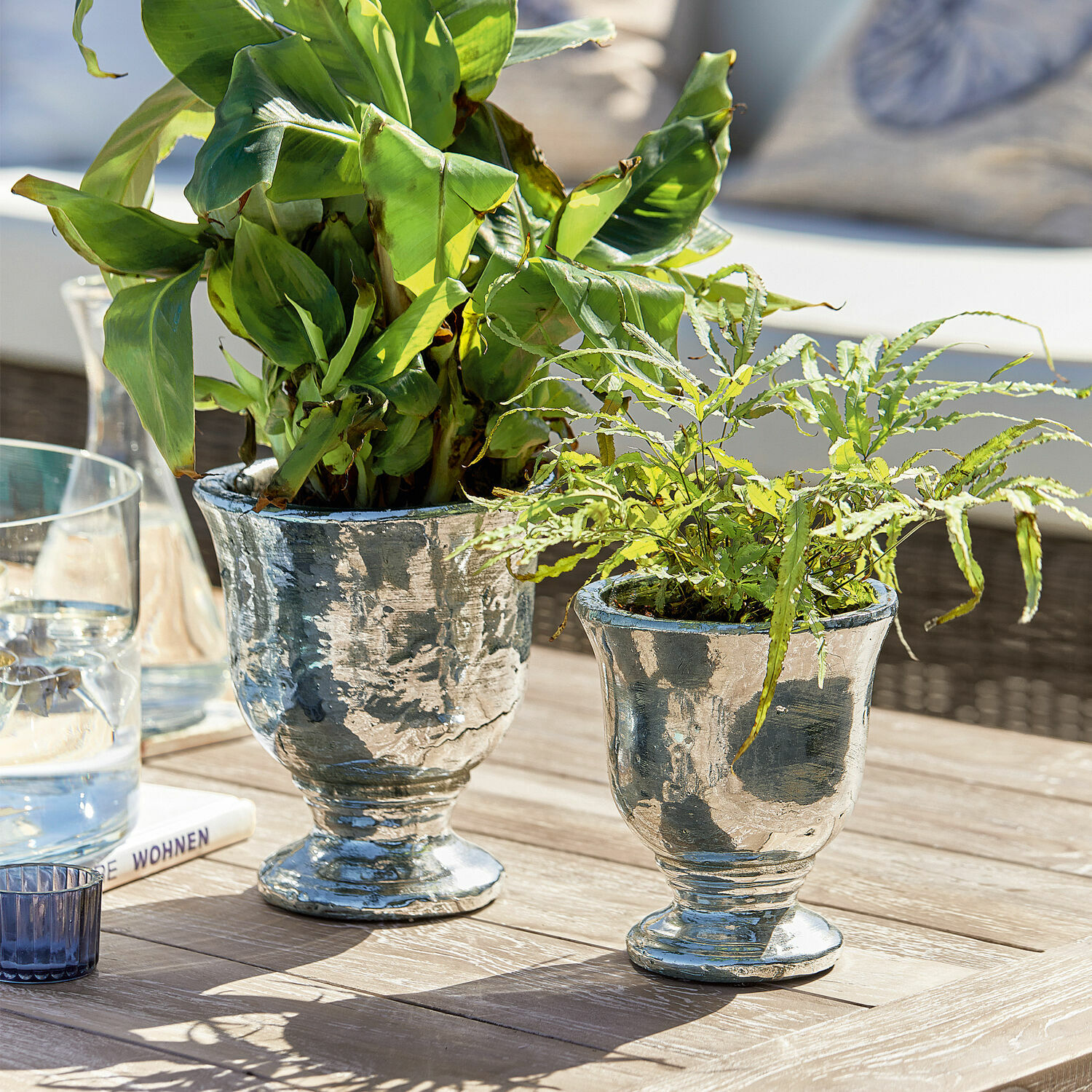 Lot de 2 cache-pots Banon