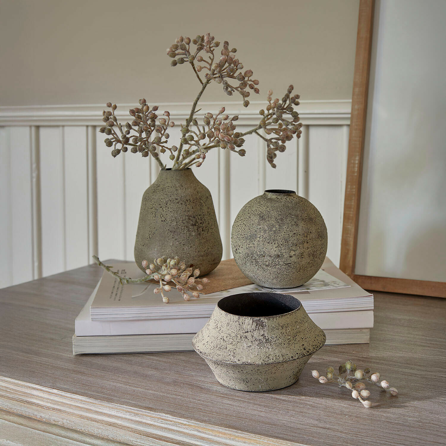 Lot de 3 vases Nalira